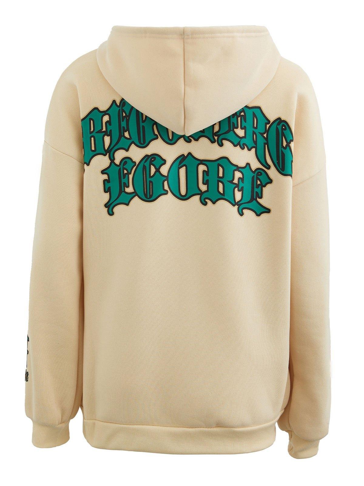 Letter Graphic Pullover Hoodie Product Image