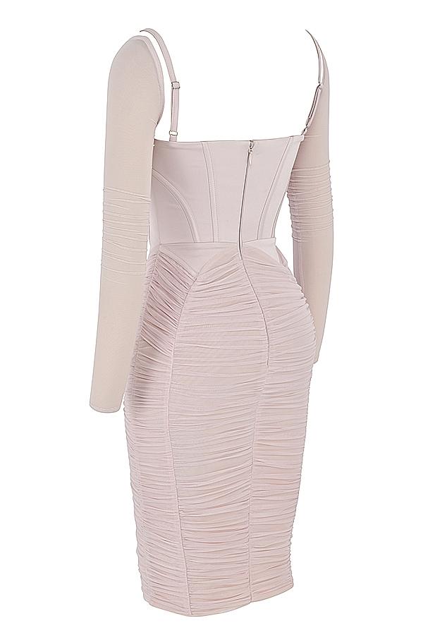 Freyja  crystal gathered corset dress Product Image