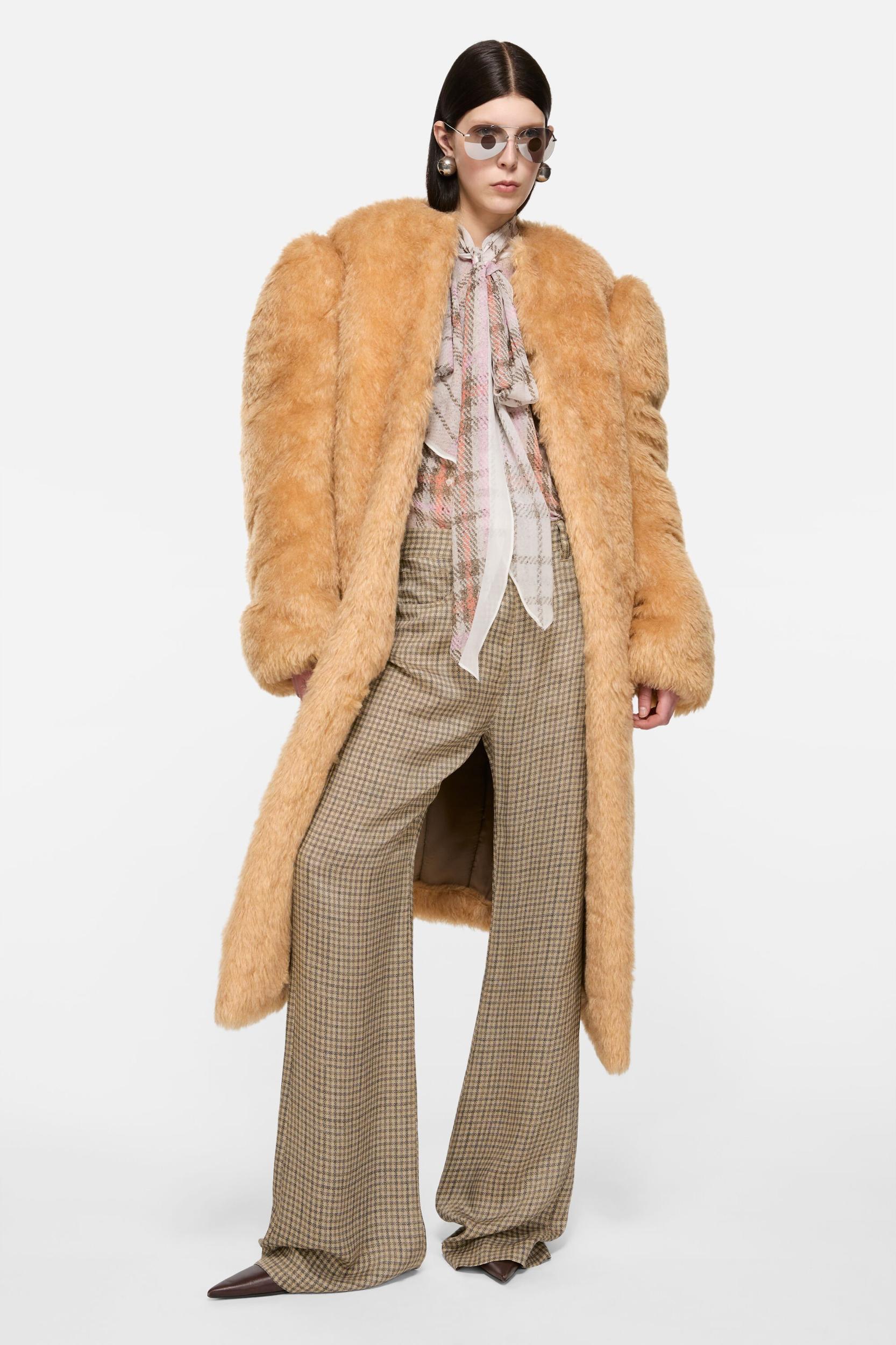 Check tailored trousers Product Image