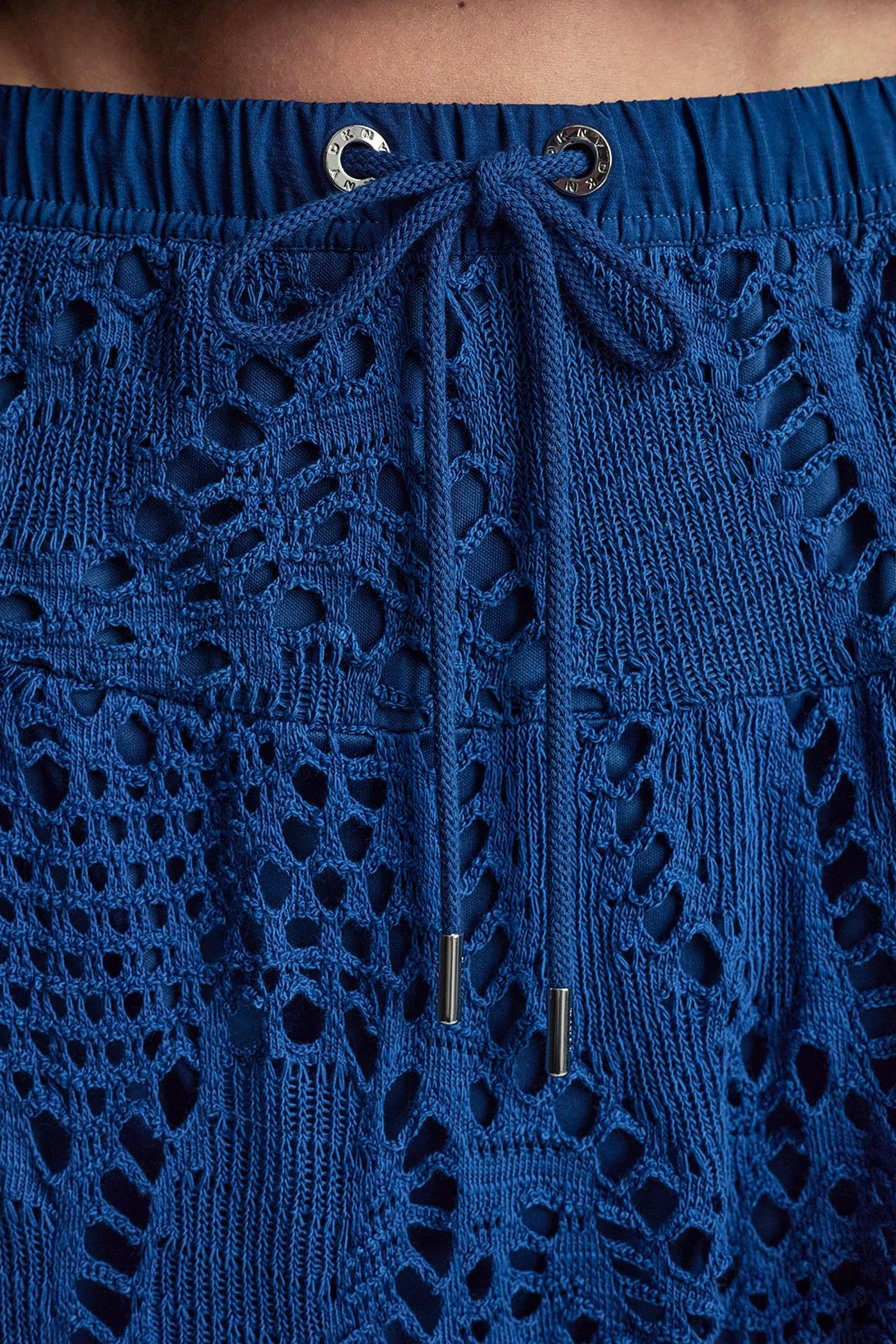 CROCHET LEAF MIDI SKIRT Product Image