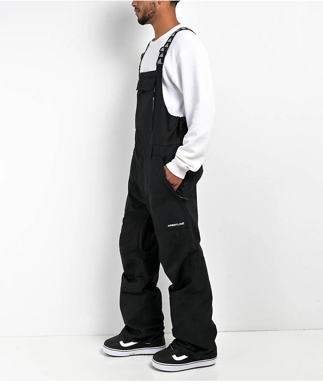 Aperture Steamboat Black 10K Snowboard Bib Pants Product Image