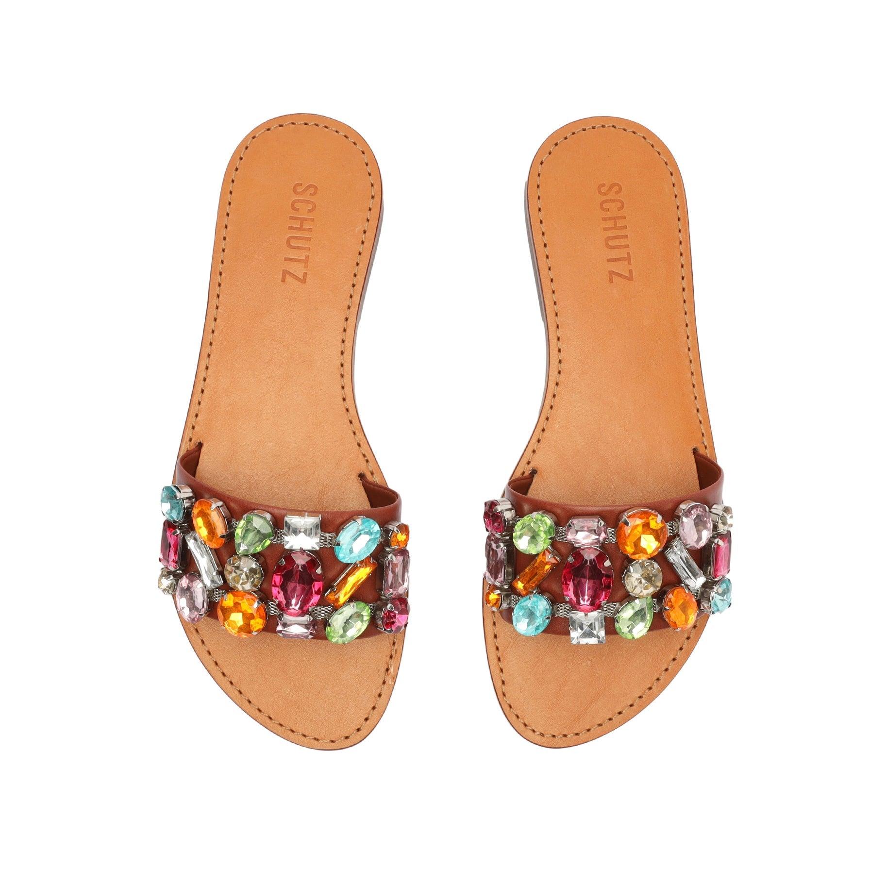 Jolie Nappa Leather Sandal Female Product Image