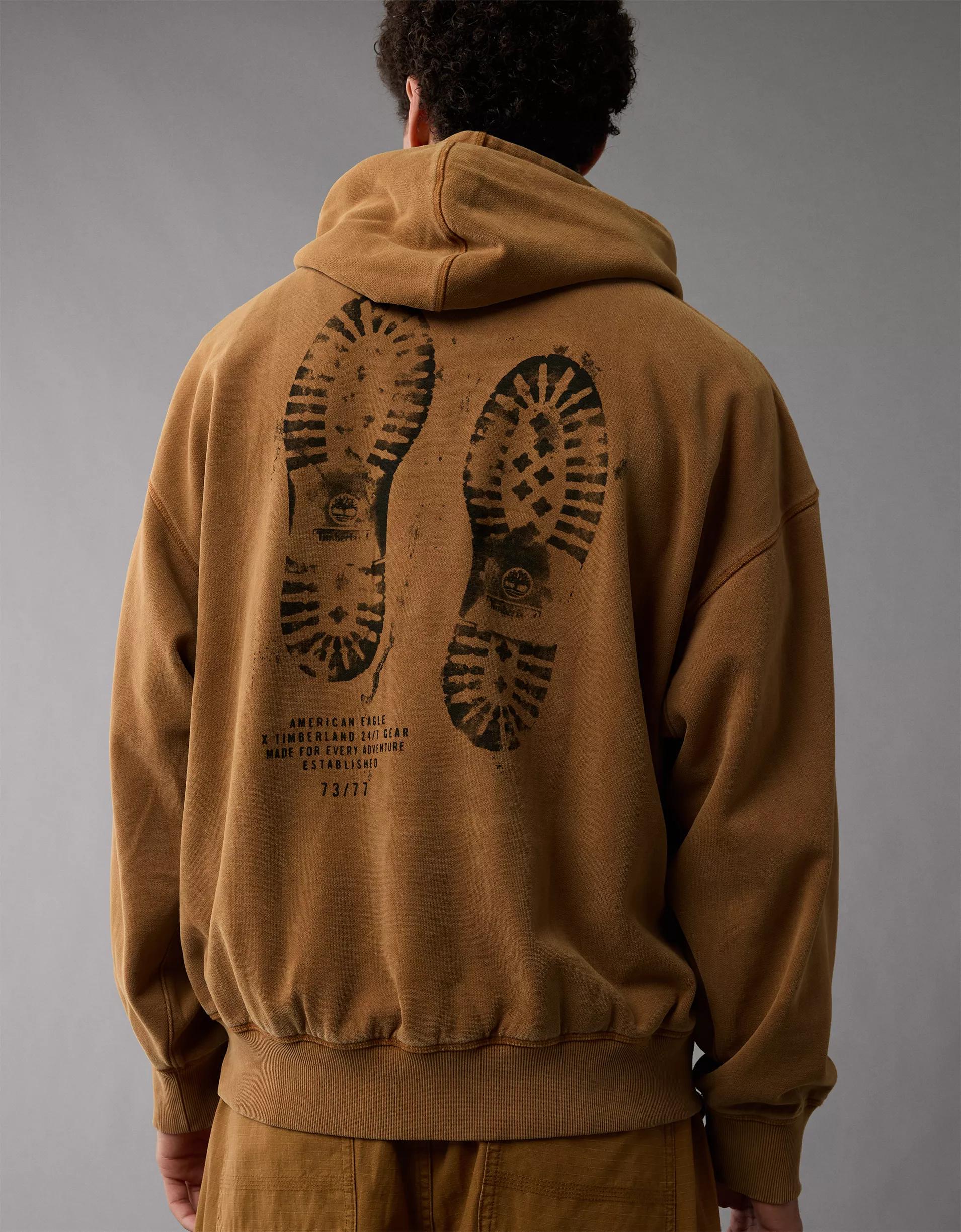 Timberland x AE Fleece Hoodie Product Image