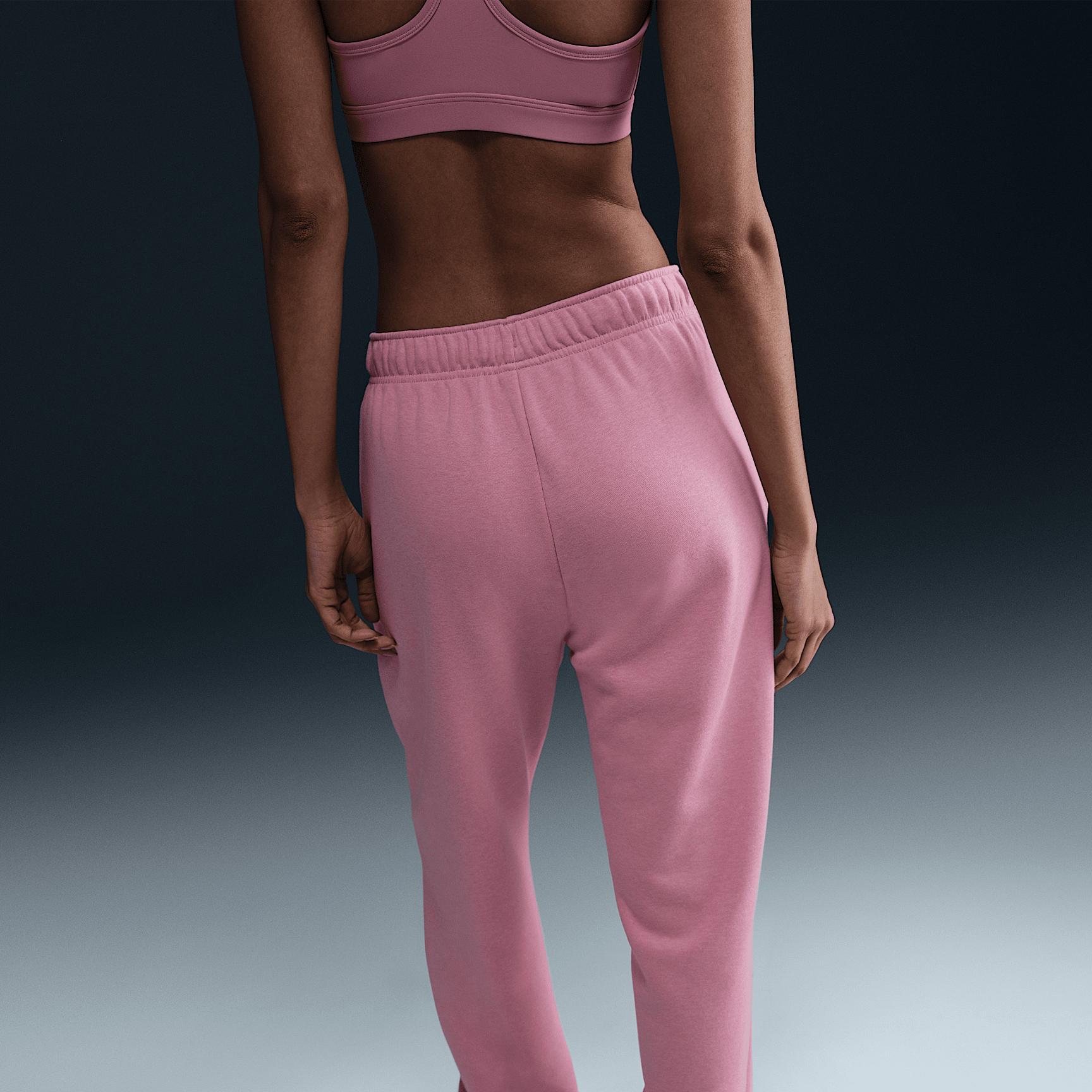 Womens Nike Sportswear Club Fleece Mid-Rise Oversized Sweatpants Product Image