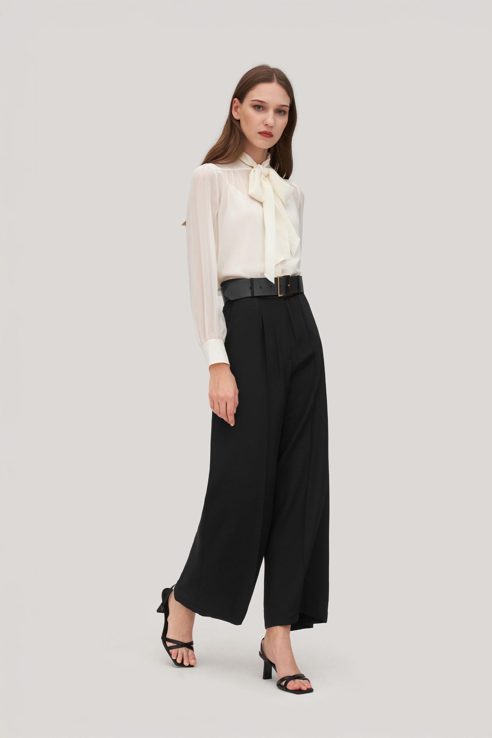 Heavy Crepe Silk Iris Pant Product Image