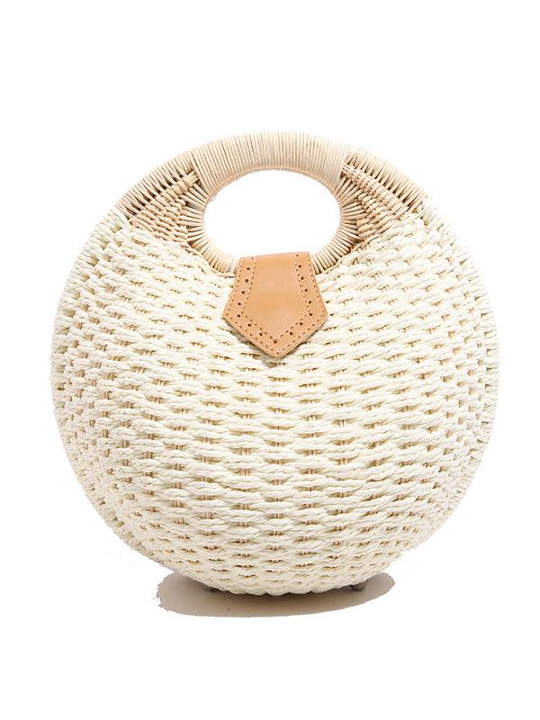 Geometric Woven Handbags Product Image