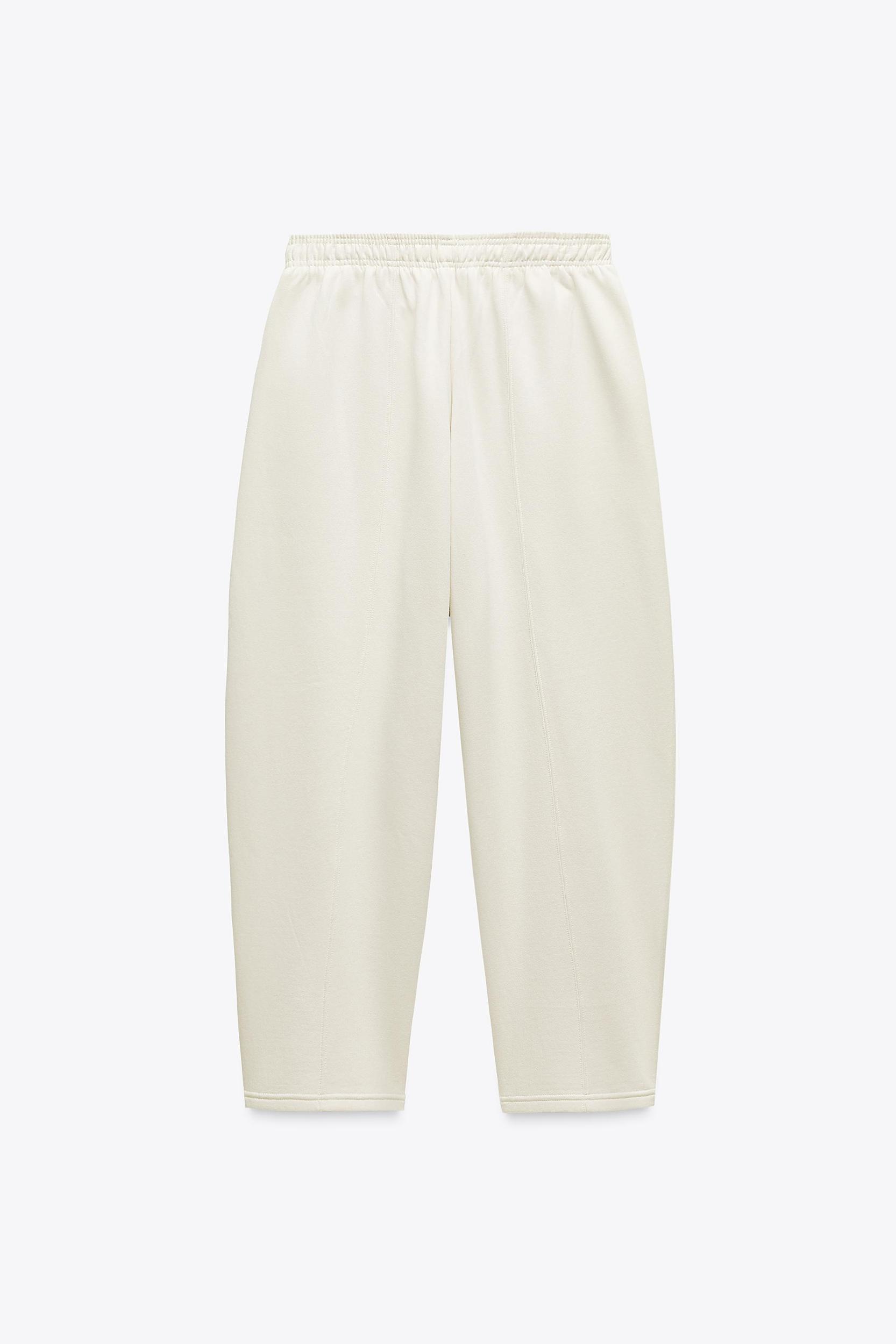 TAPERED PLUSH PANTS Product Image