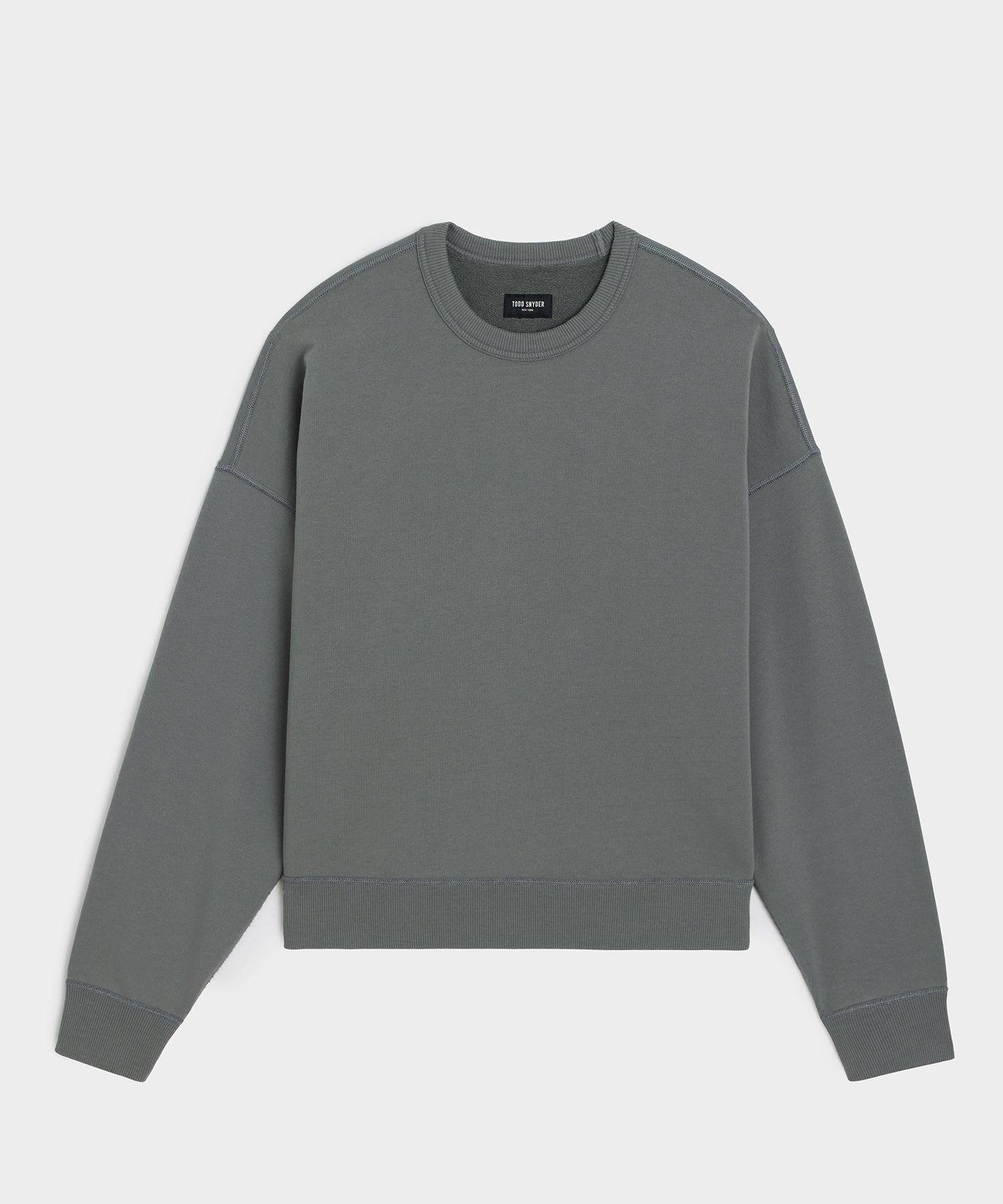 Relaxed Portuguese Terry Crewneck Product Image