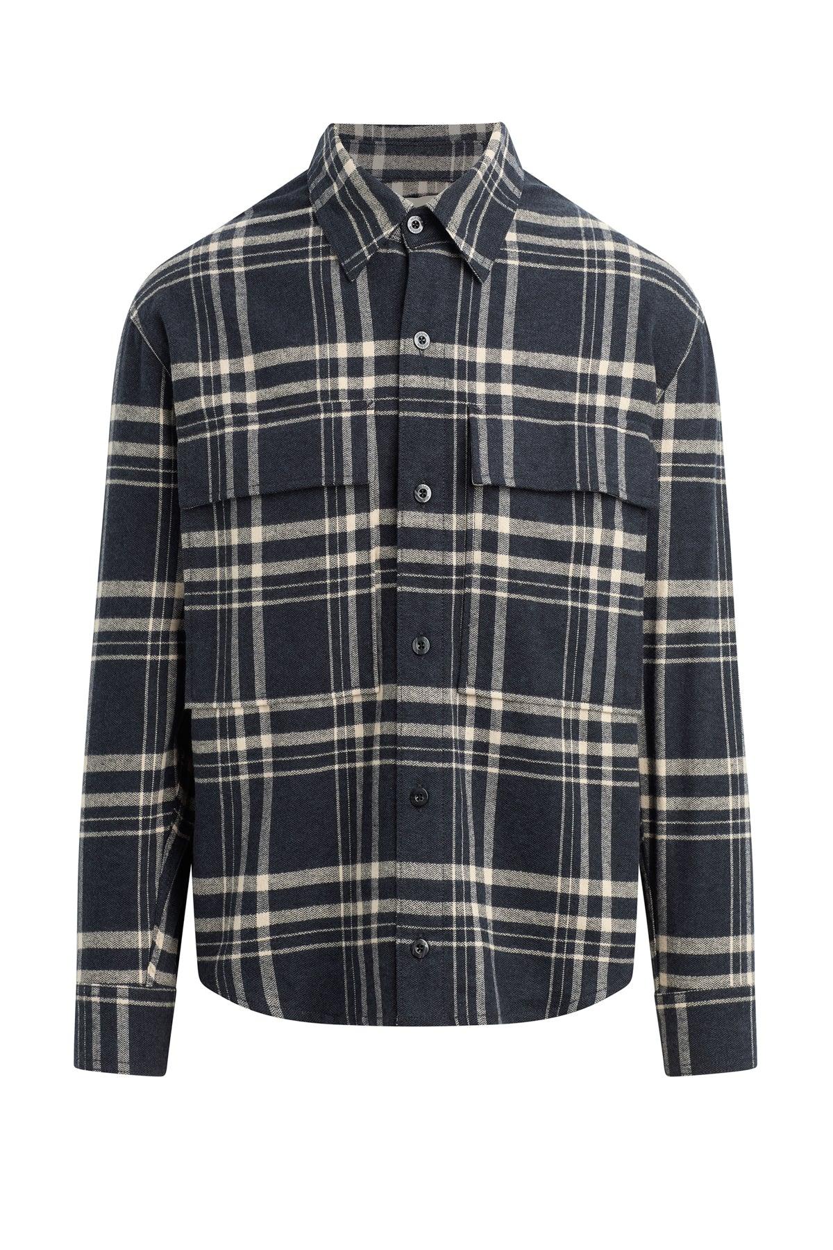 Plaid Shirt Male Product Image