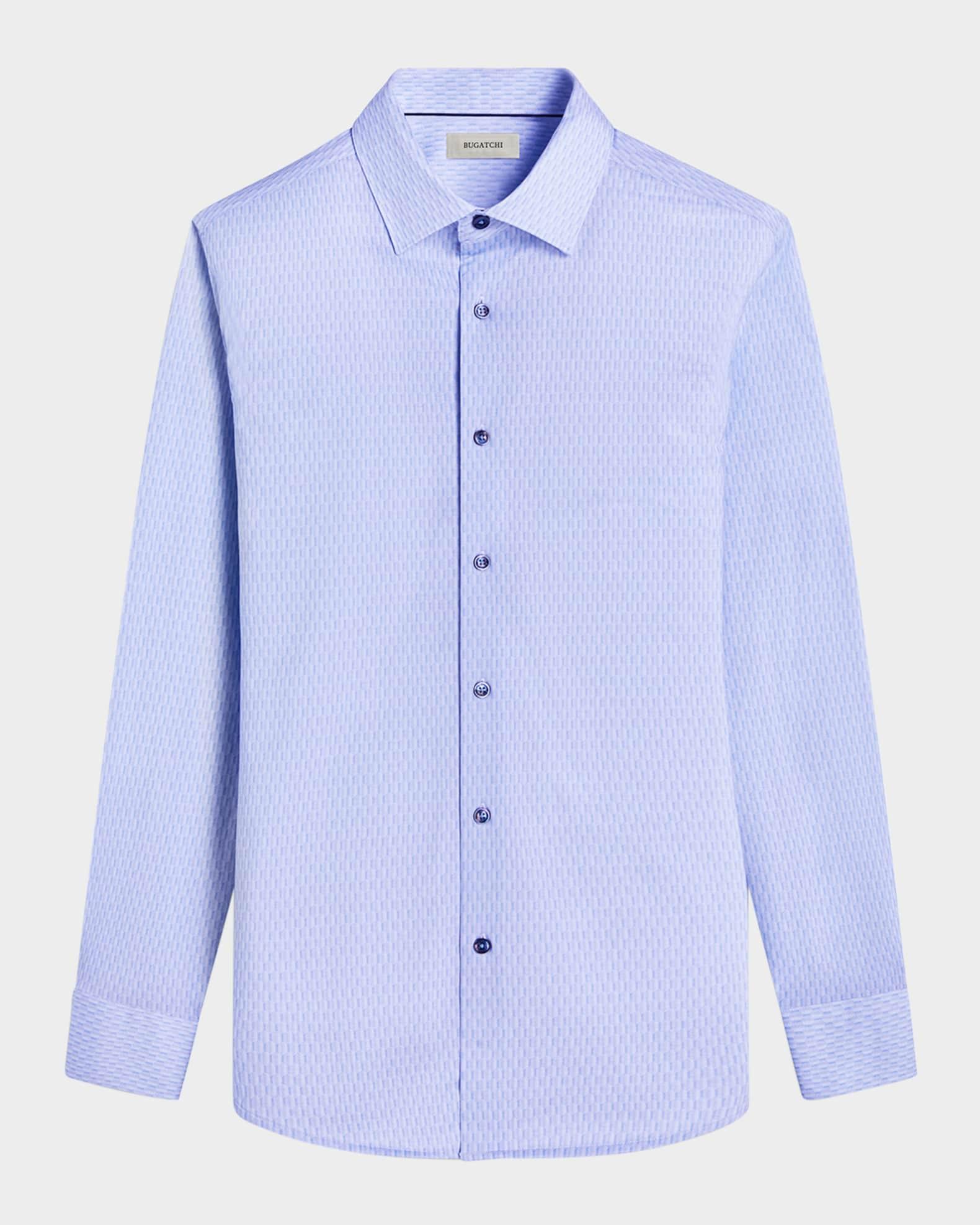 Men's OoohCotton James Geometric Sport Shirt Product Image