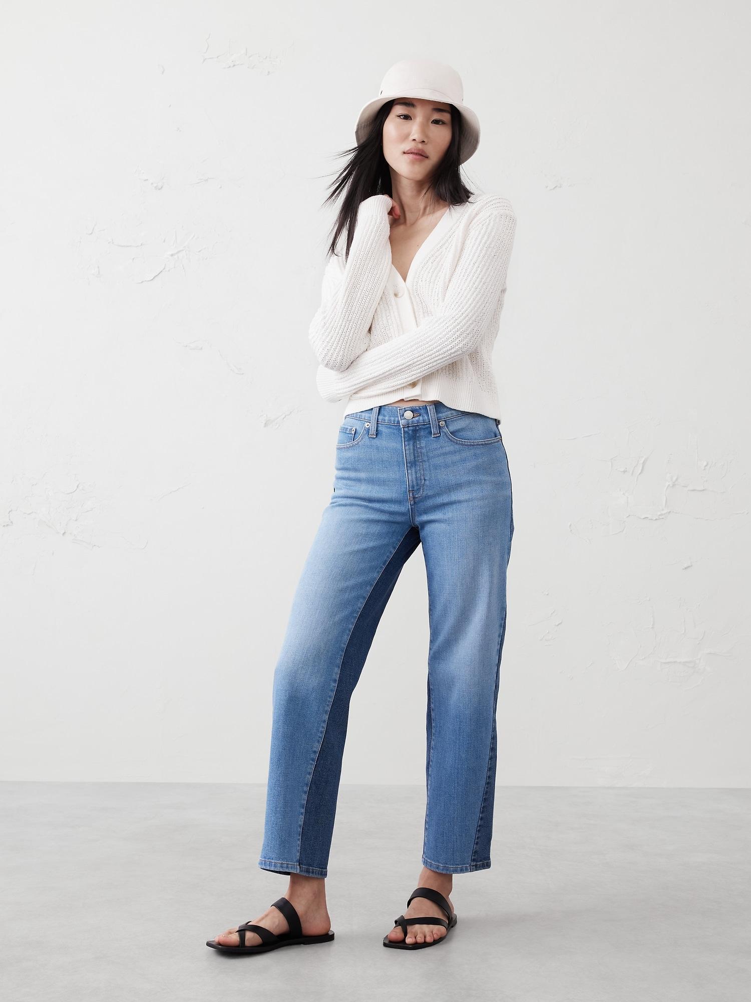 Straight High-Rise Jean Product Image