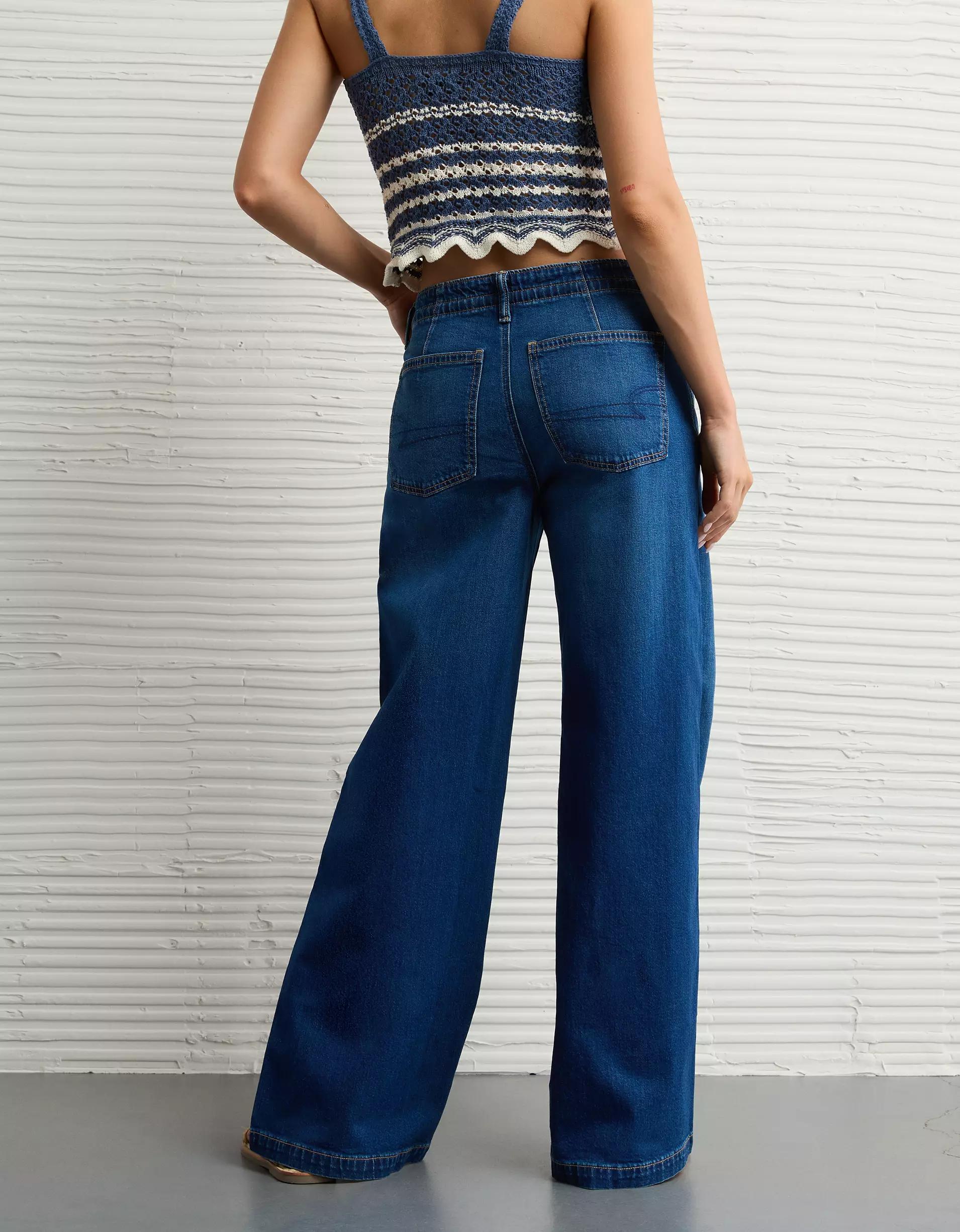 AE Strigid Low-Rise Ultra Wide-Leg Jean Product Image