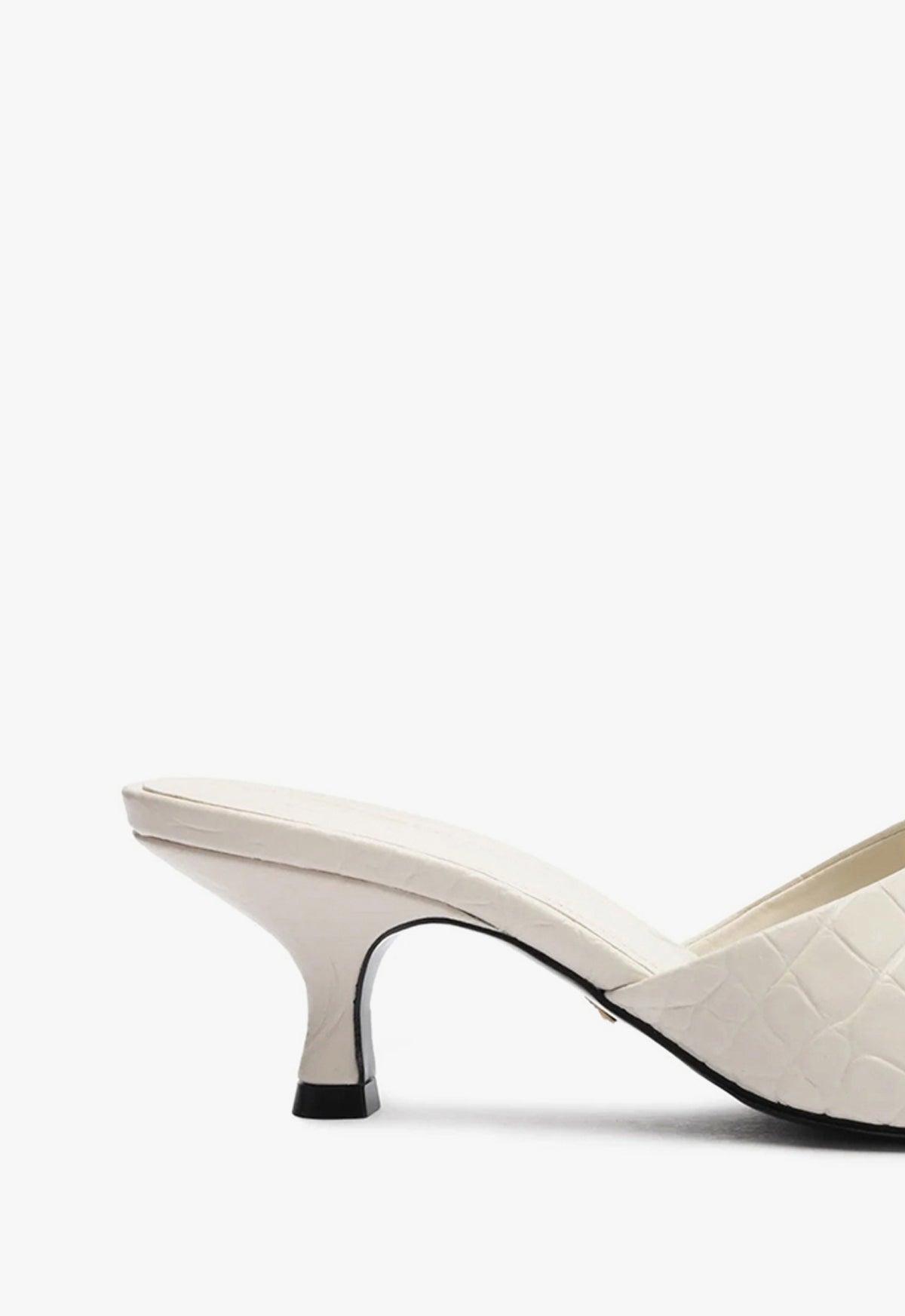 Dethalia Croco Leather Sandal Product Image