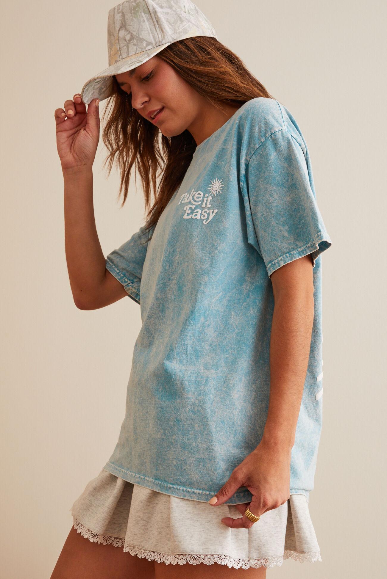 Take It Easy Oversized Tee Product Image
