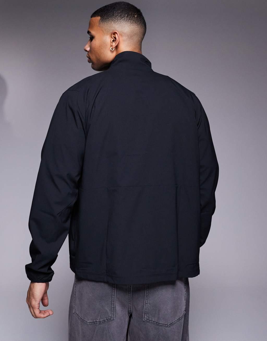 New Balance sport AC stretch woven jacket in black Product Image
