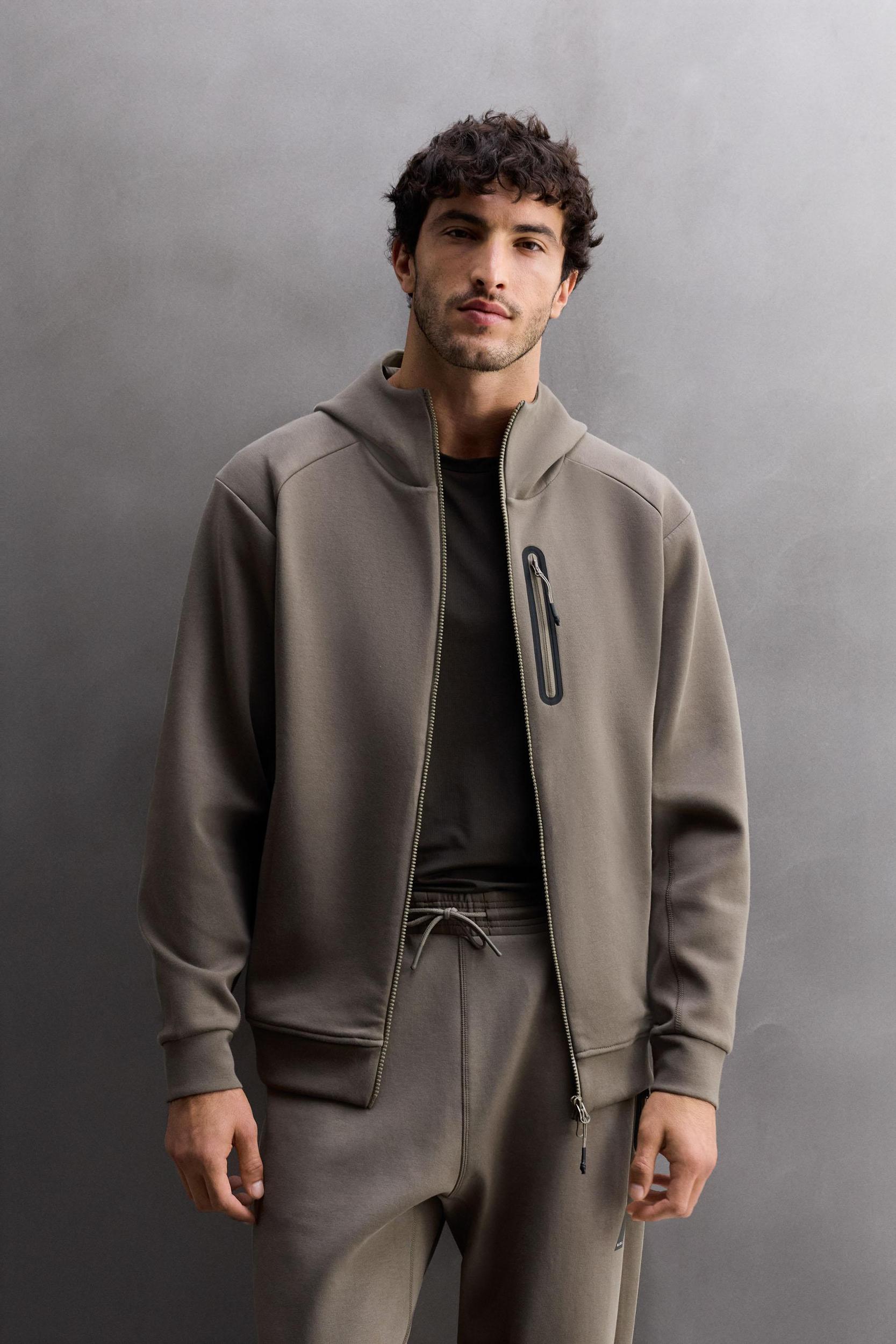 TECHNICAL ZIP-UP HOODIE Product Image