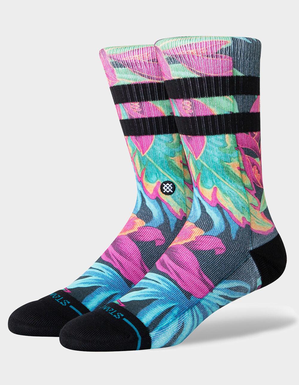 STANCE Gloww Mens Crew Socks - MULTI Product Image