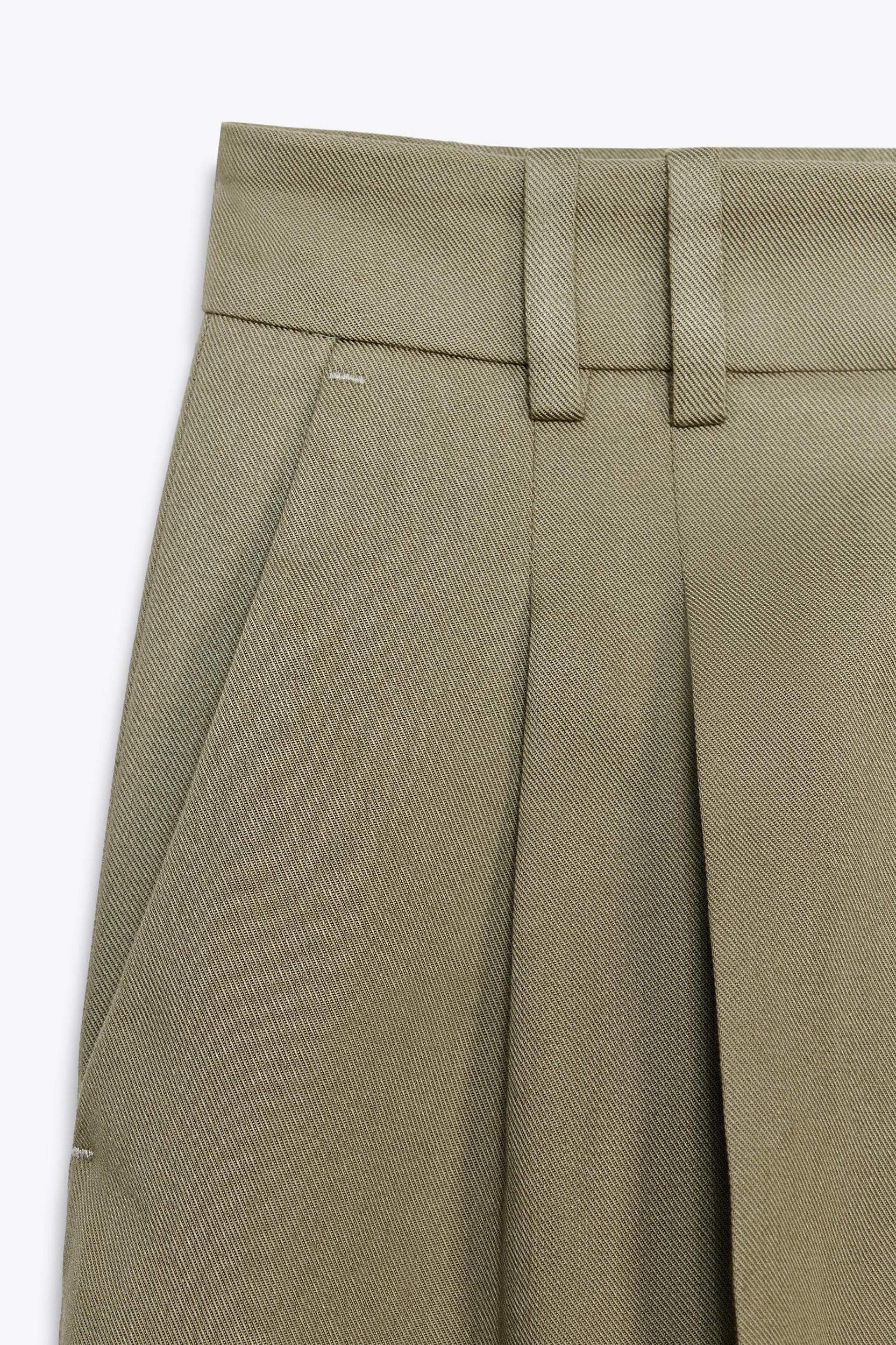PLEATED PANTS ZW COLLECTION Product Image
