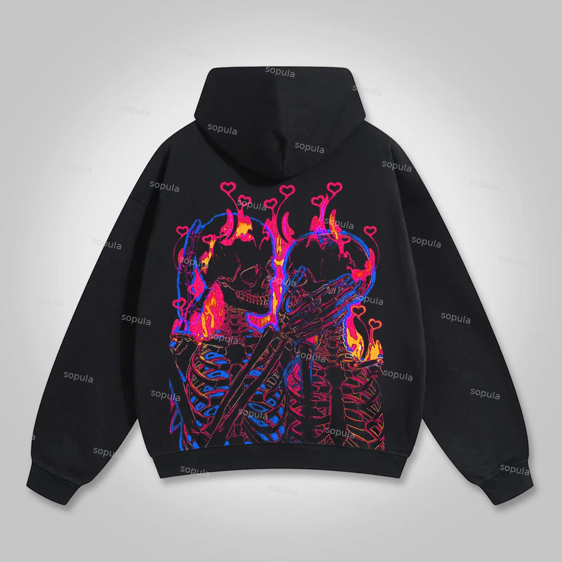 Sopula Forgive Them Father Bible Verses Graphic Pocket Hoodie Product Image