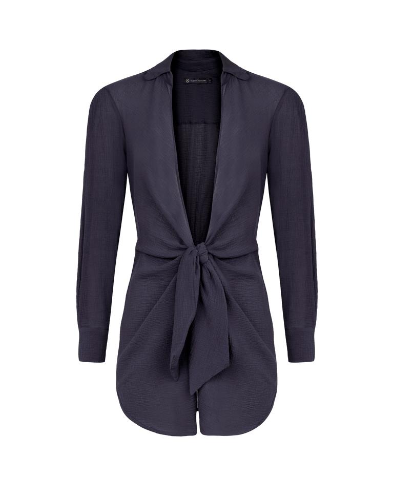 Juliete Short Cover Up - Sailboat Product Image