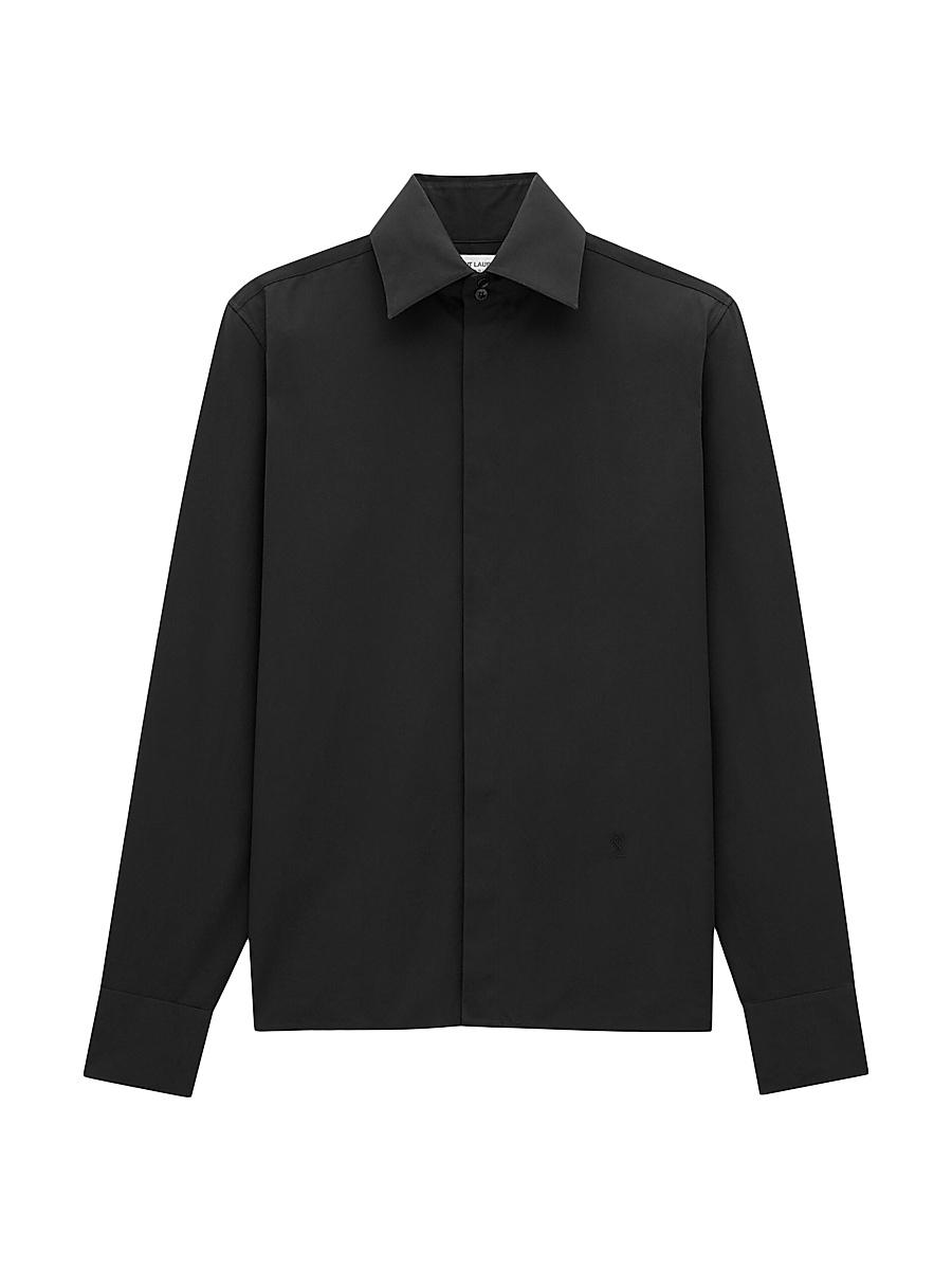 Mens Cassandre Shirt in Cotton Poplin Product Image