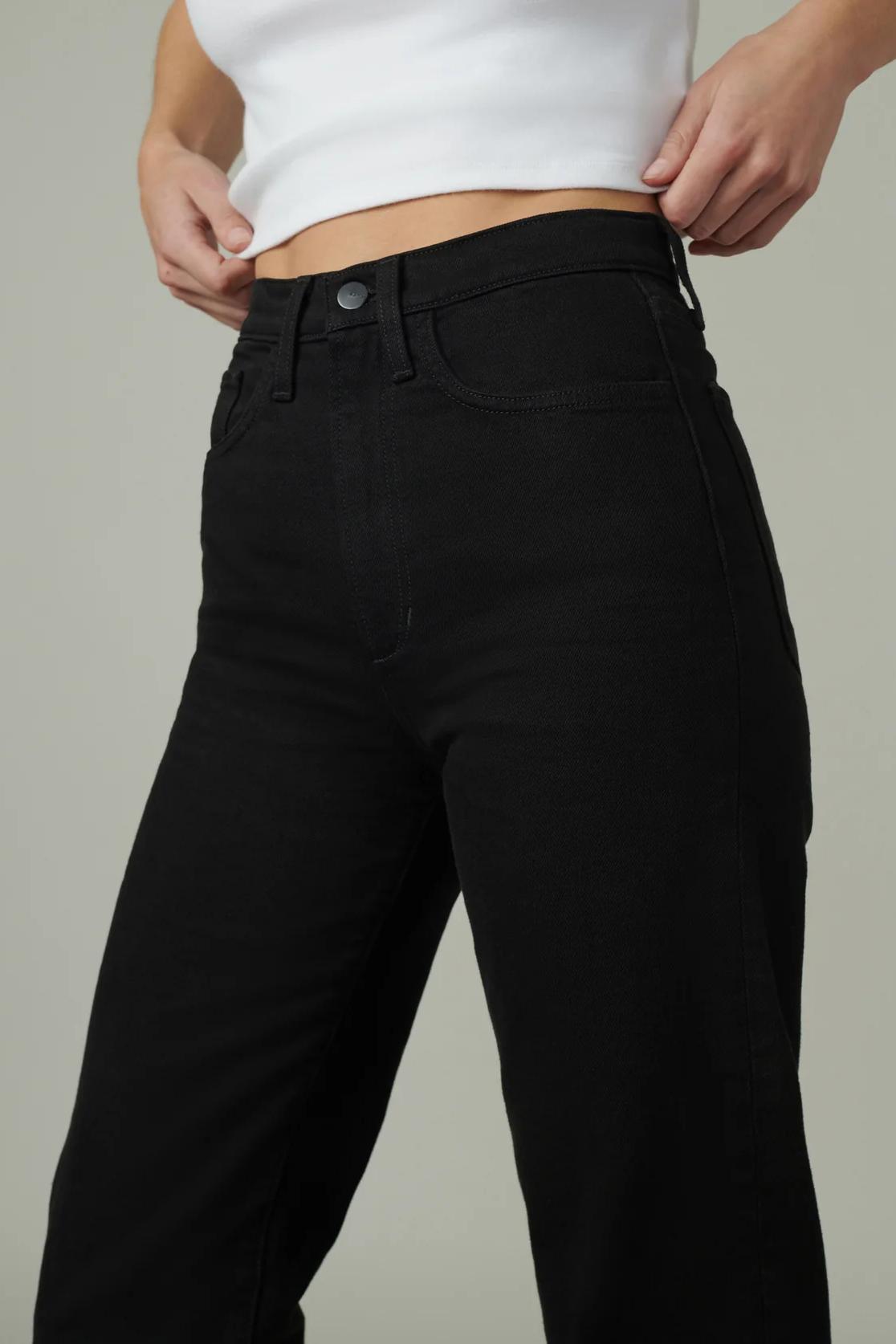 The Margot High Rise Straight - Black Product Image