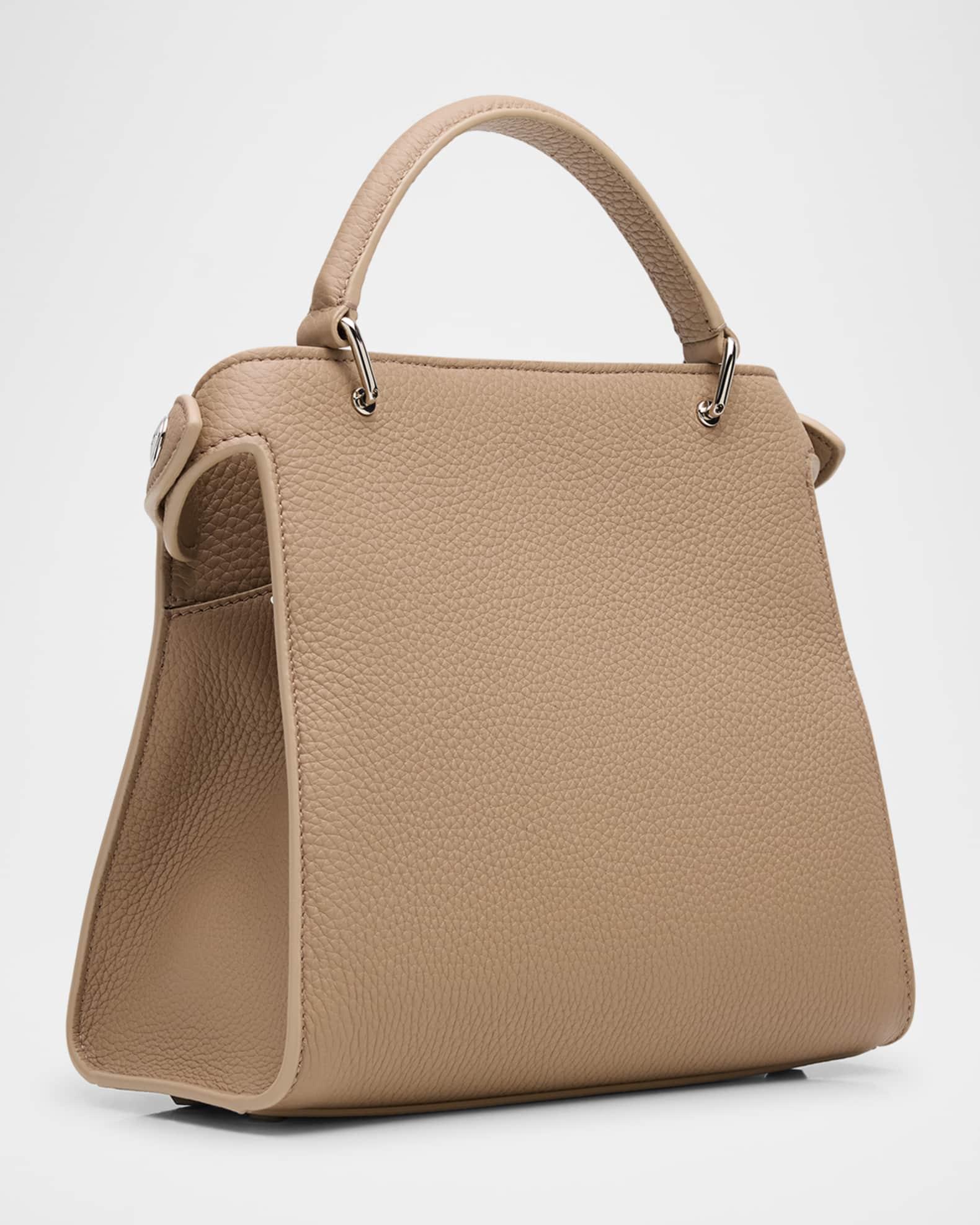 Lutece Mini Grained Leather Top-Handle Bag Product Image