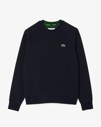 Crew Neck Piqué Sweatshirt Product Image