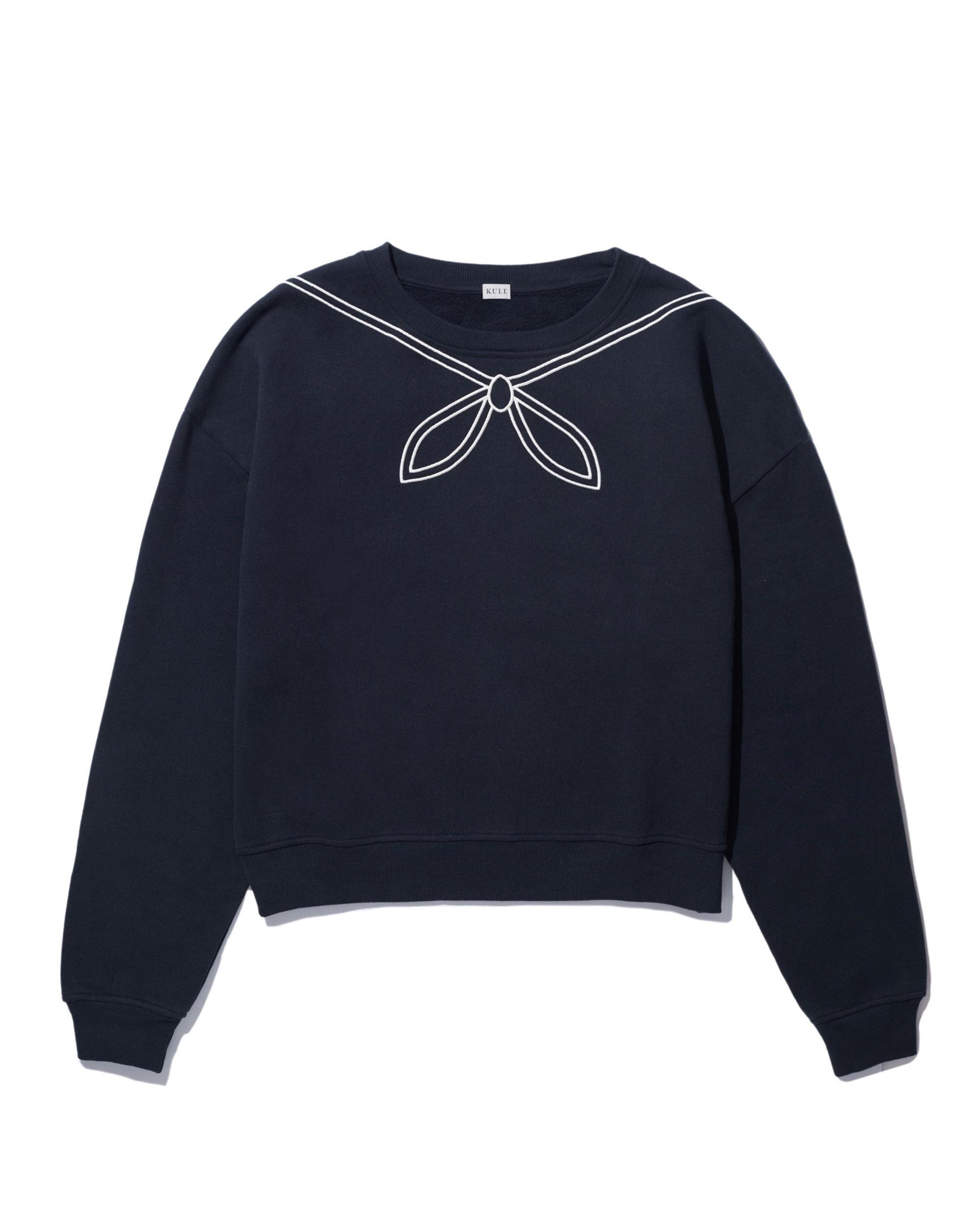 The Sailor Sweatshirt - Navy Female Product Image