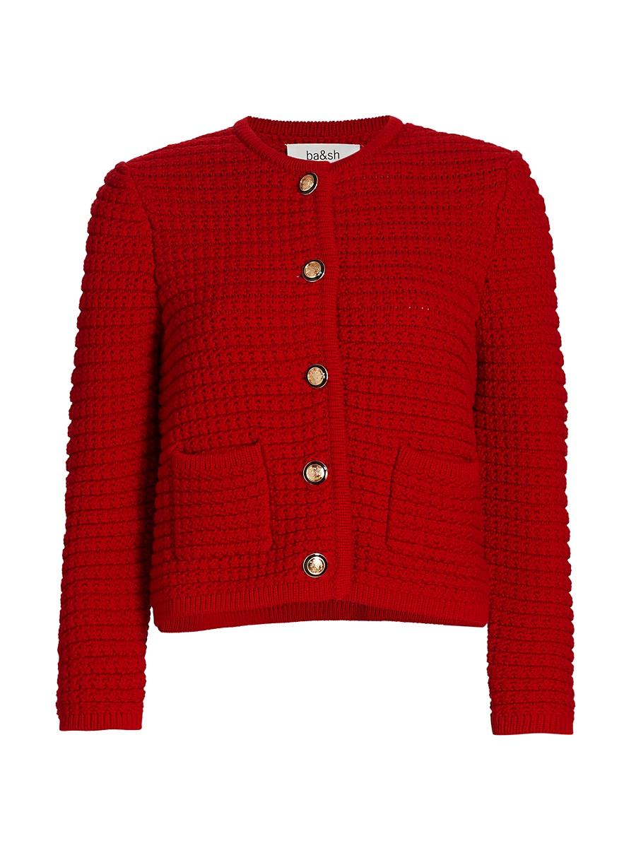 Womens Gaspard Cotton-Blend Cardigan Product Image