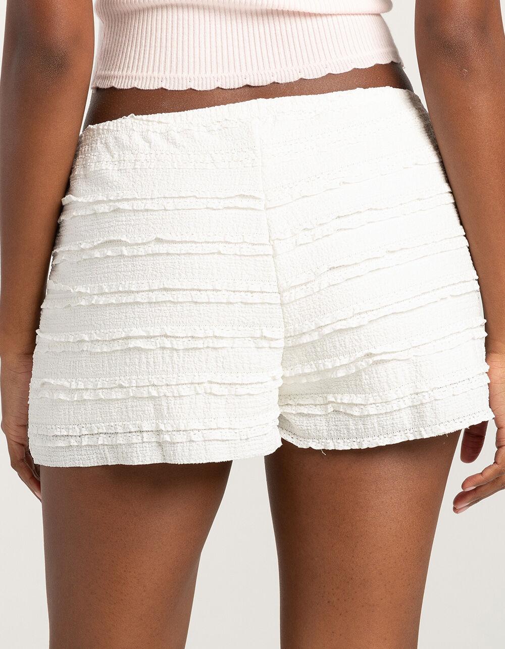 RSQ Womens Mid Rise Bloomer Shorts - BLACK Product Image