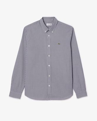 Regular Fit Checked Cotton Shirt Product Image