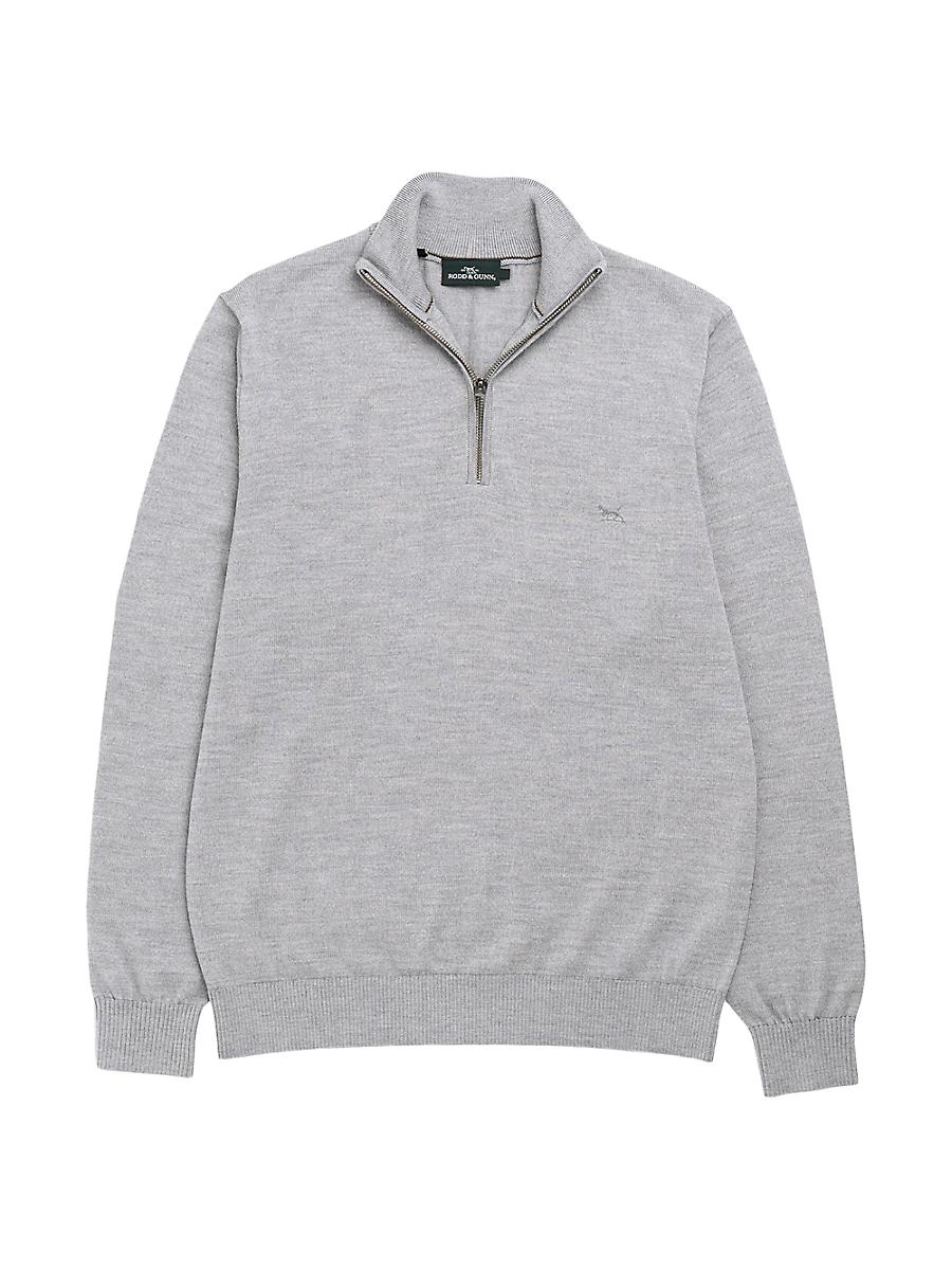 Mens Calderwell Wool Quarter-Zip Sweater Product Image