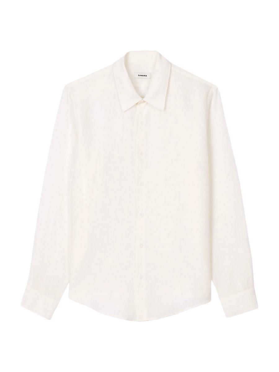 Mens Linen Shirt Product Image