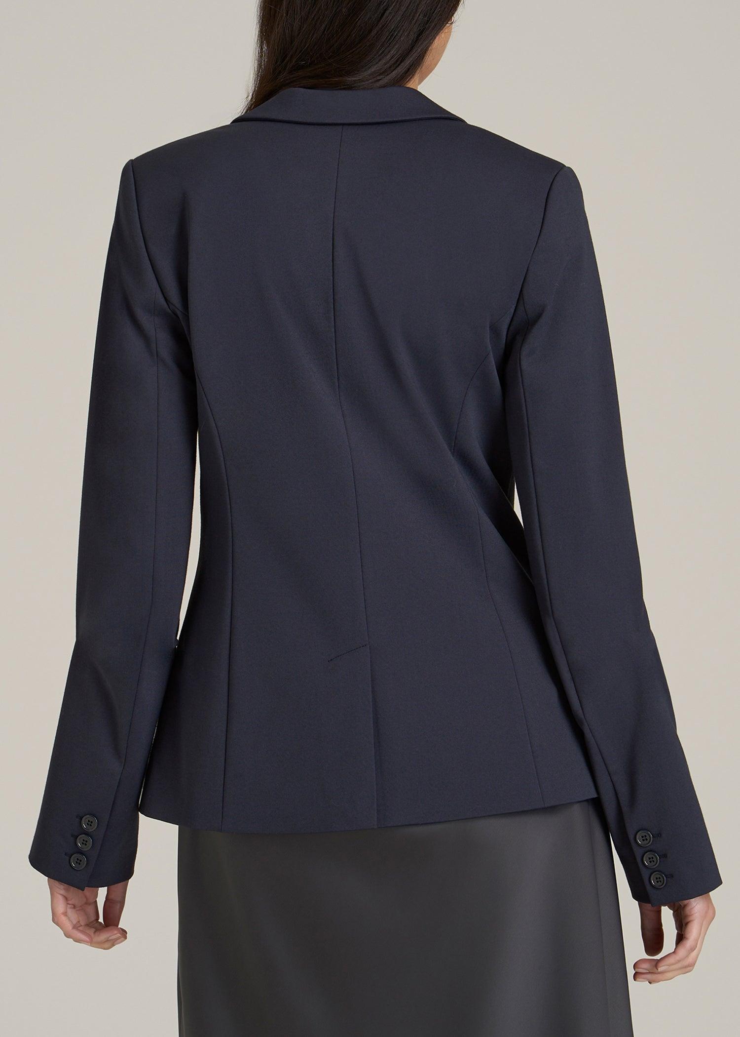 SLIM-FIT Two Button Blazer for Tall Women in Navy Female Product Image