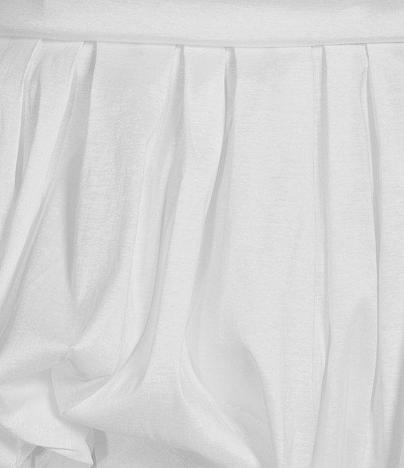 B. Darlin Taffeta Strapless Shirred Bodice Bubble Hem High-Low Dress Product Image