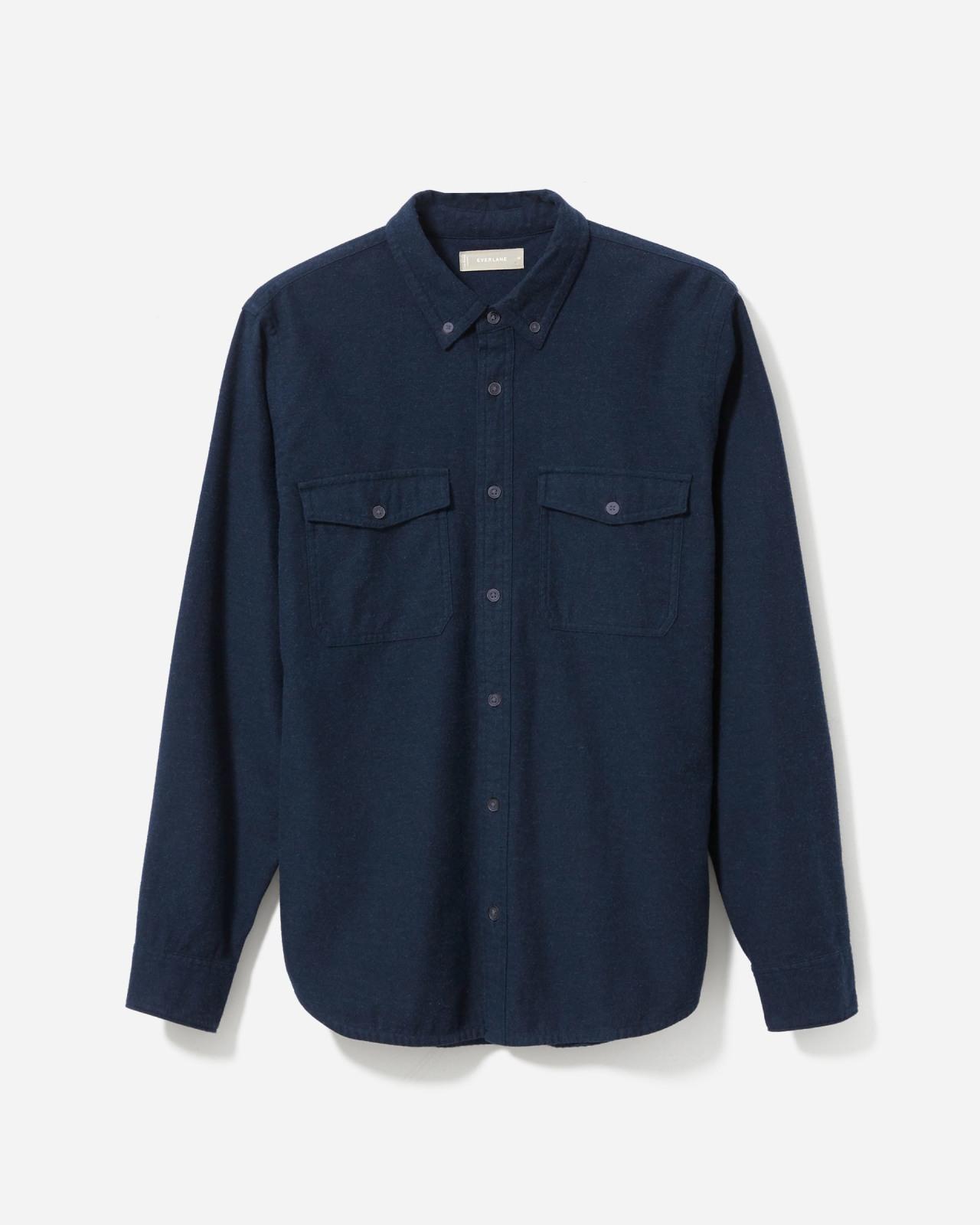 Mens Brushed Flannel Shirt by Everlane Product Image
