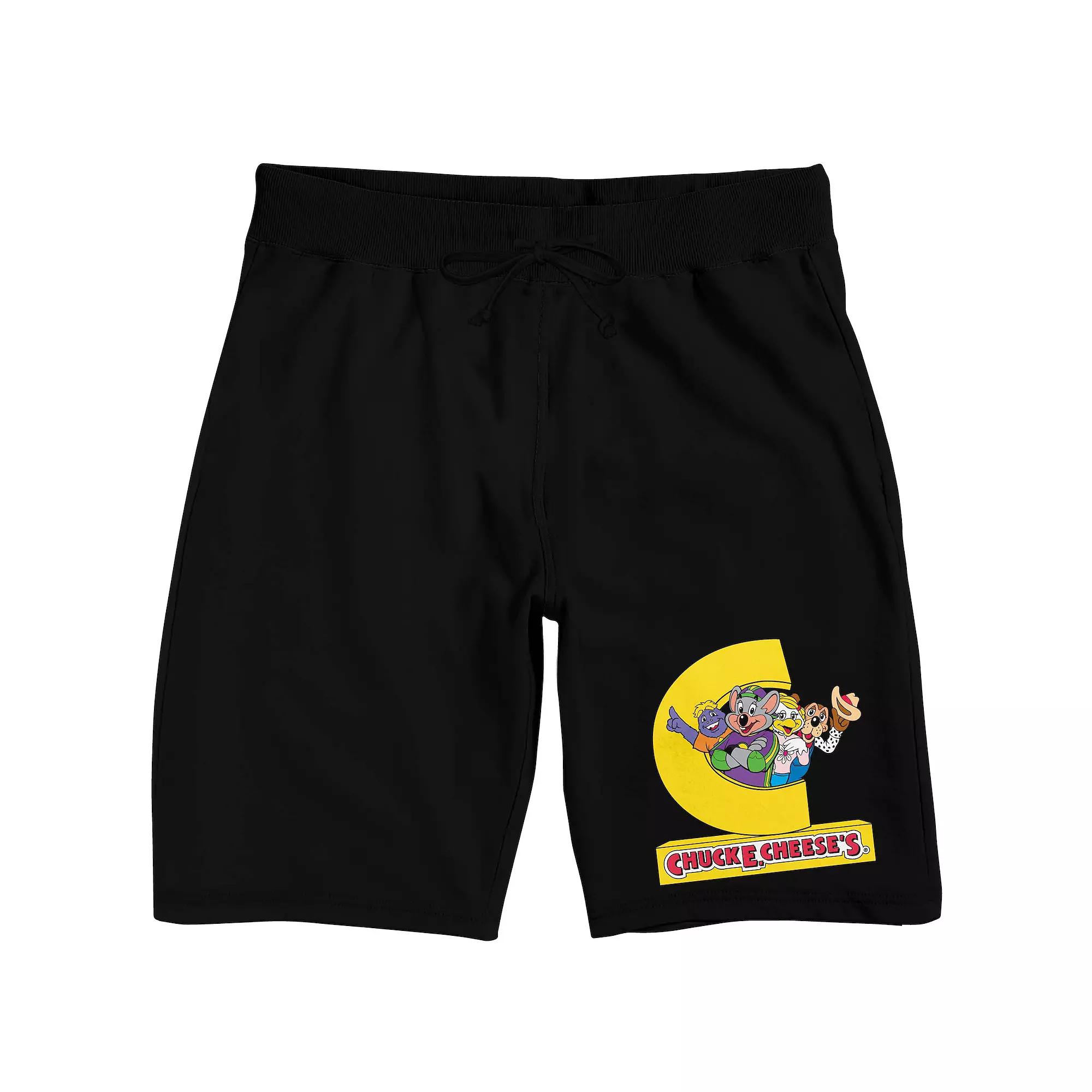 Men's Chuck E. Cheese Pajama Shorts,  Product Image
