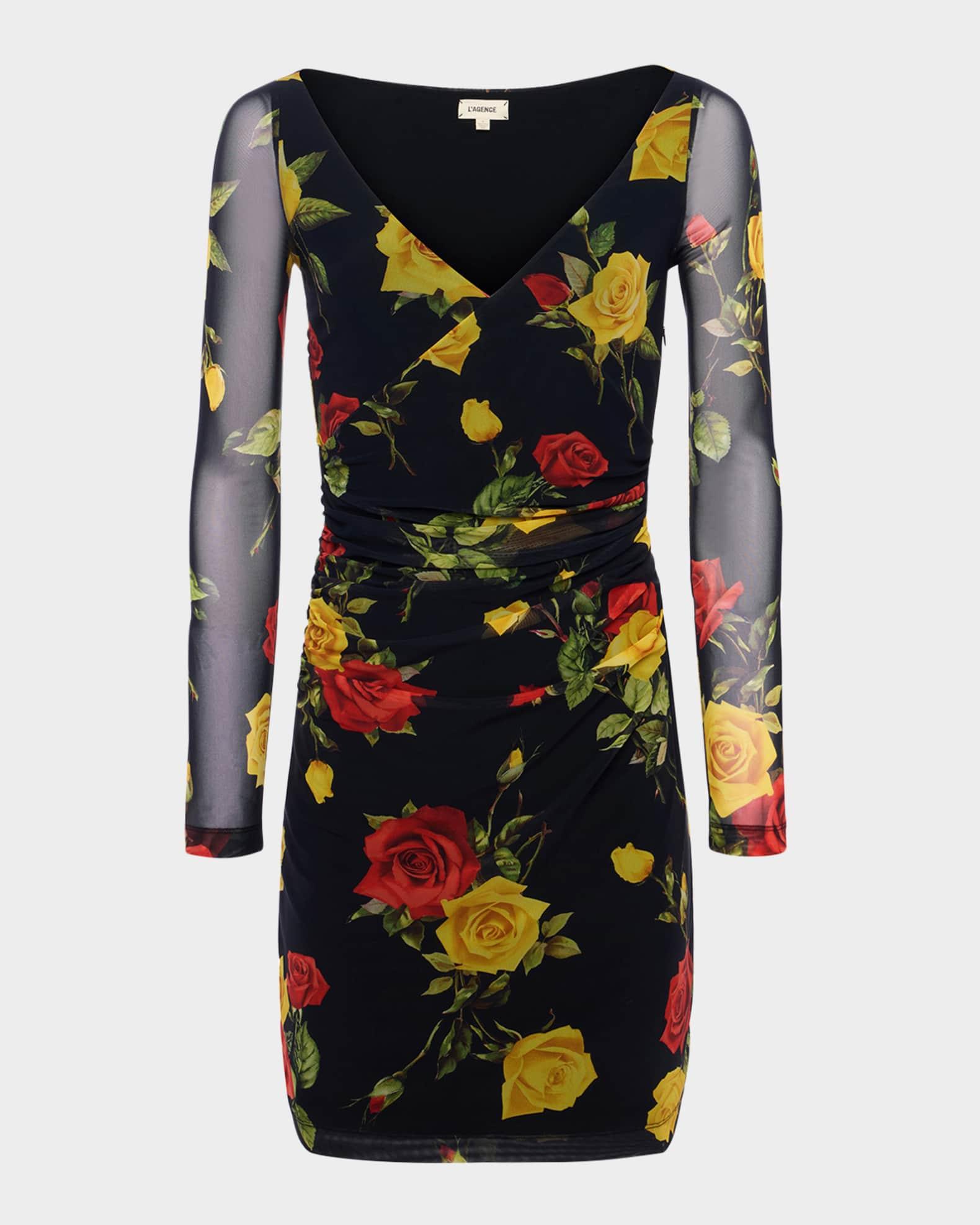 Reiner Cross-Front Mini Dress Product Image