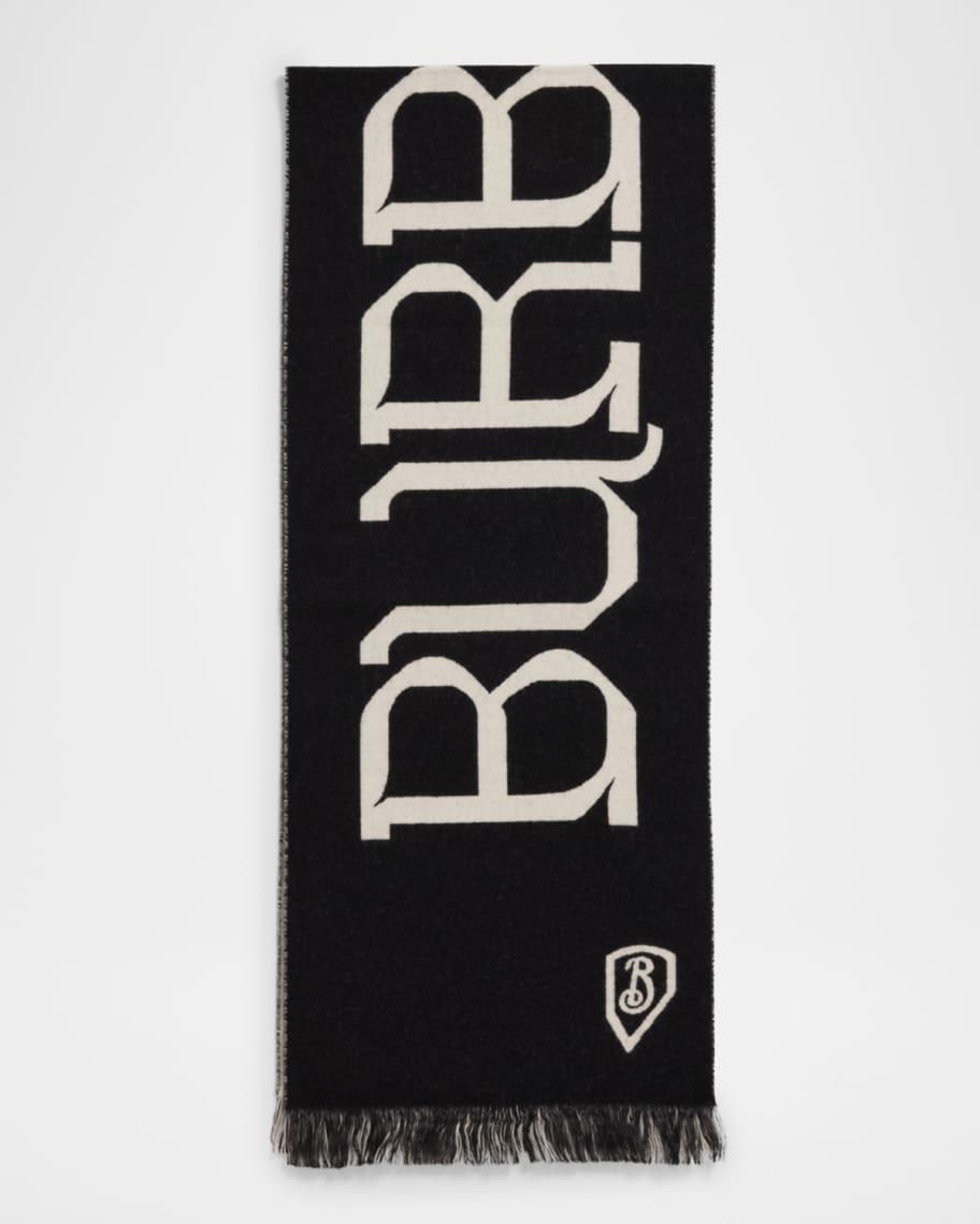 Men's Wool Logo Scarf Product Image