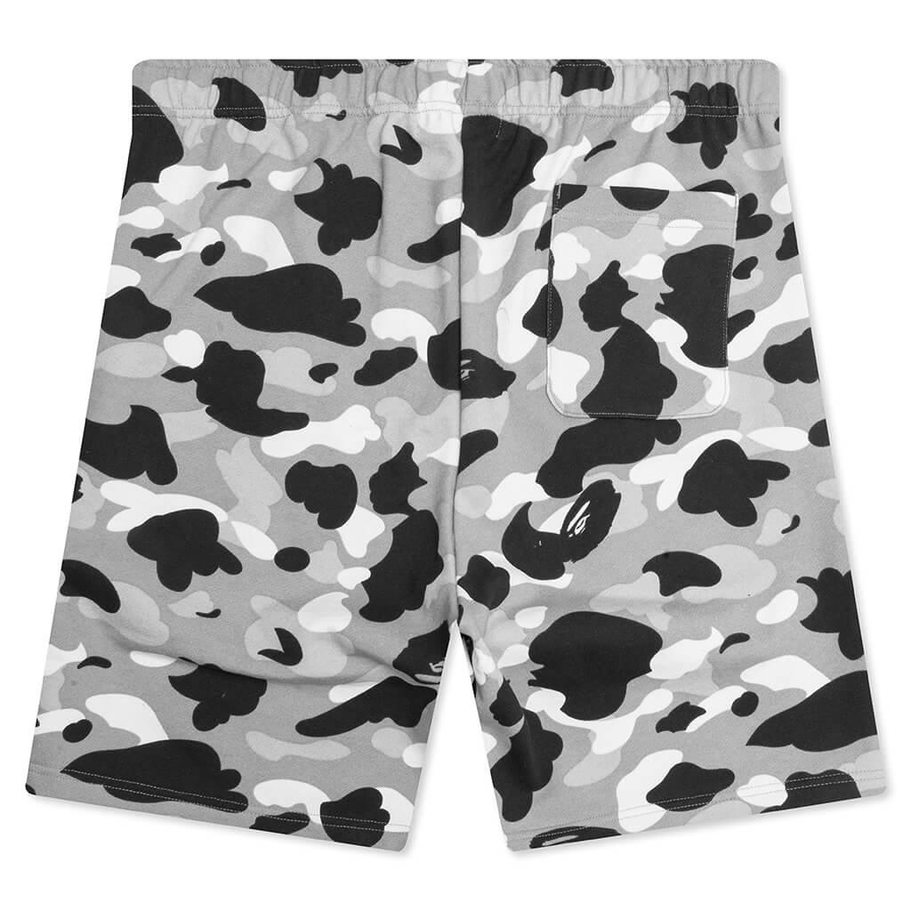 1ST Camo Shark Regular Fit Sweat Shorts - Gray Male Product Image
