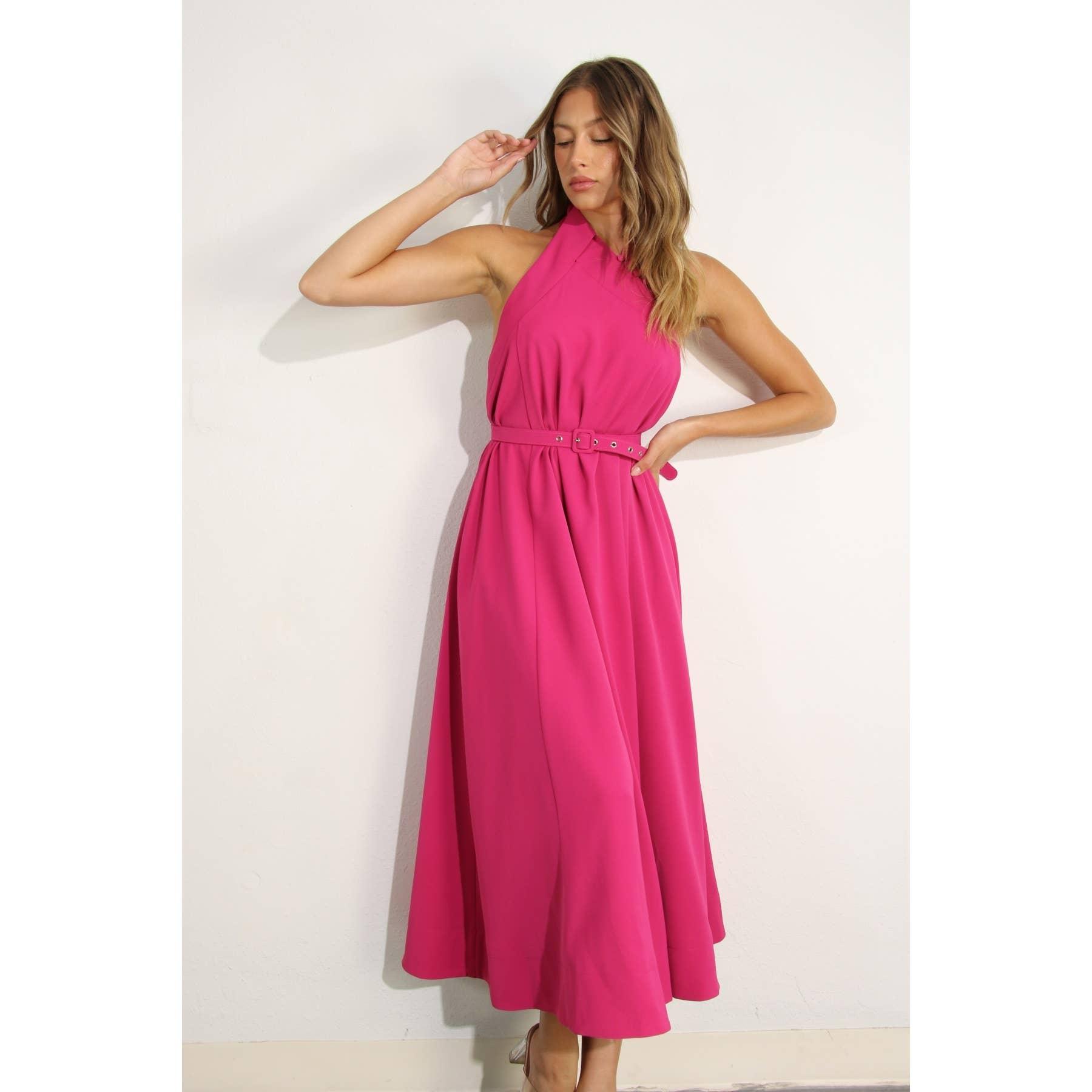 Icon Halter Dress Product Image