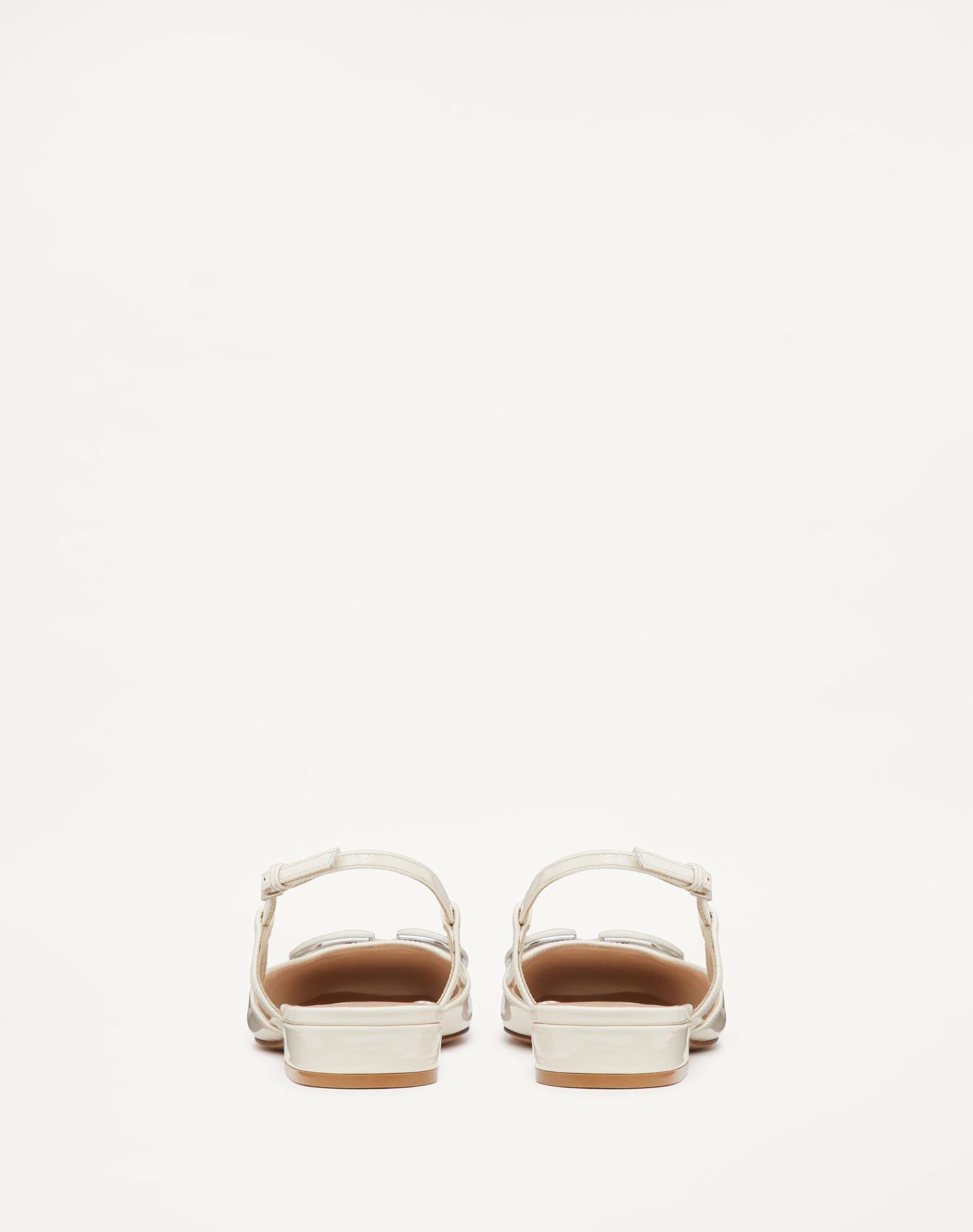 Vlogo Signature Patent Leather Slingback 20Mm Product Image