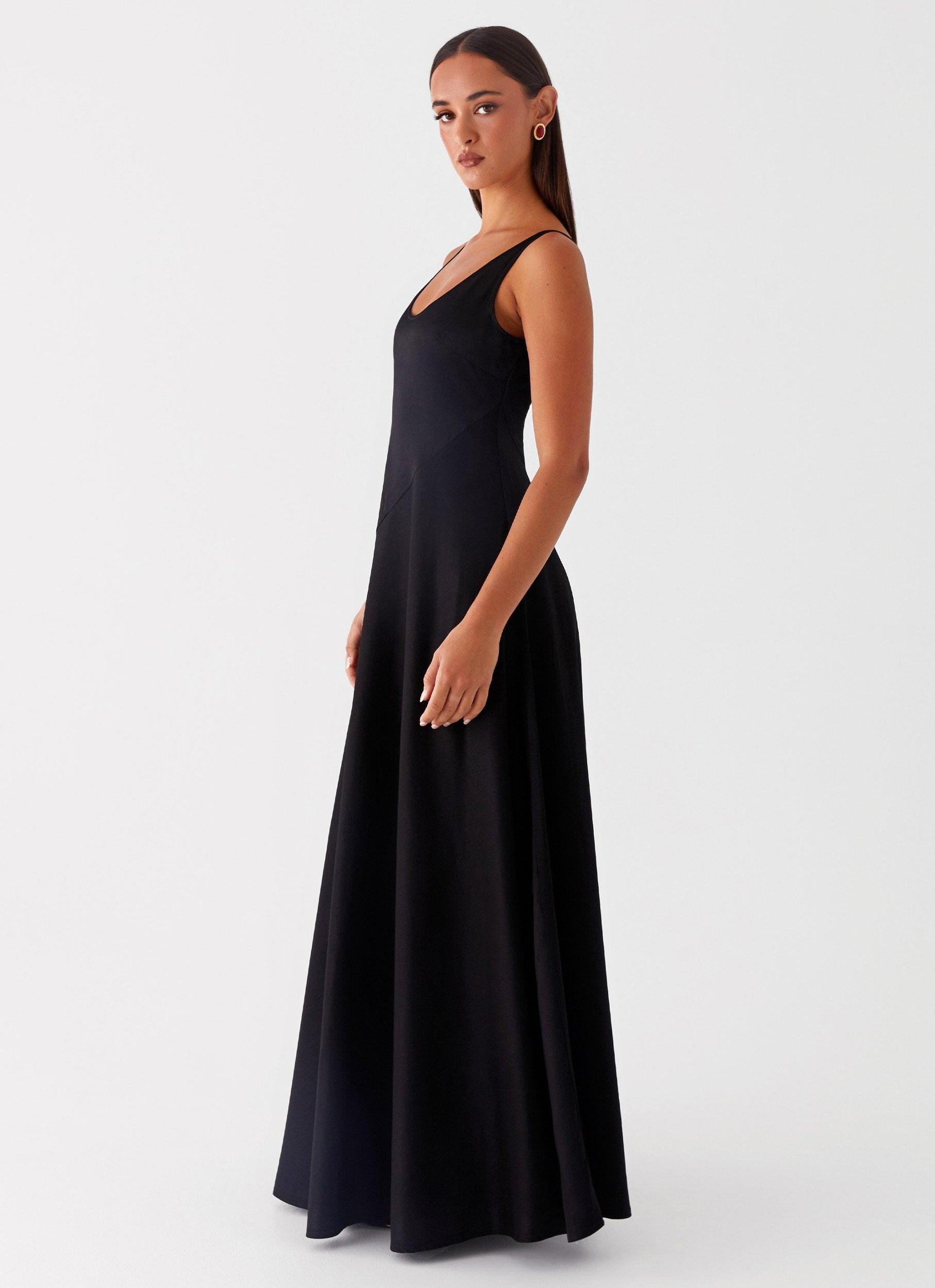 Cosma Maxi Dress - Black Girls Product Image