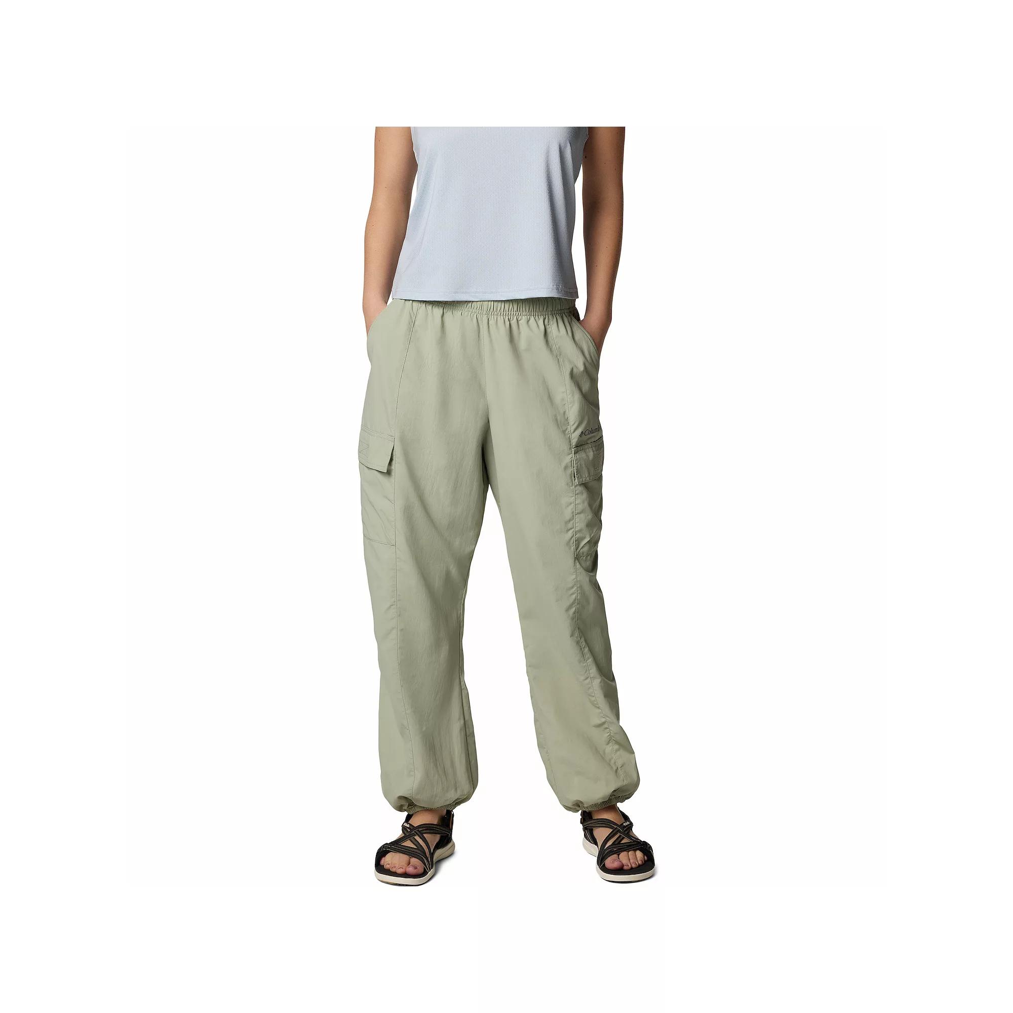 Women's Columbia Omni-SHIELD™ Midrise Sandier Parachute Pants, Size: Small, Safari Product Image