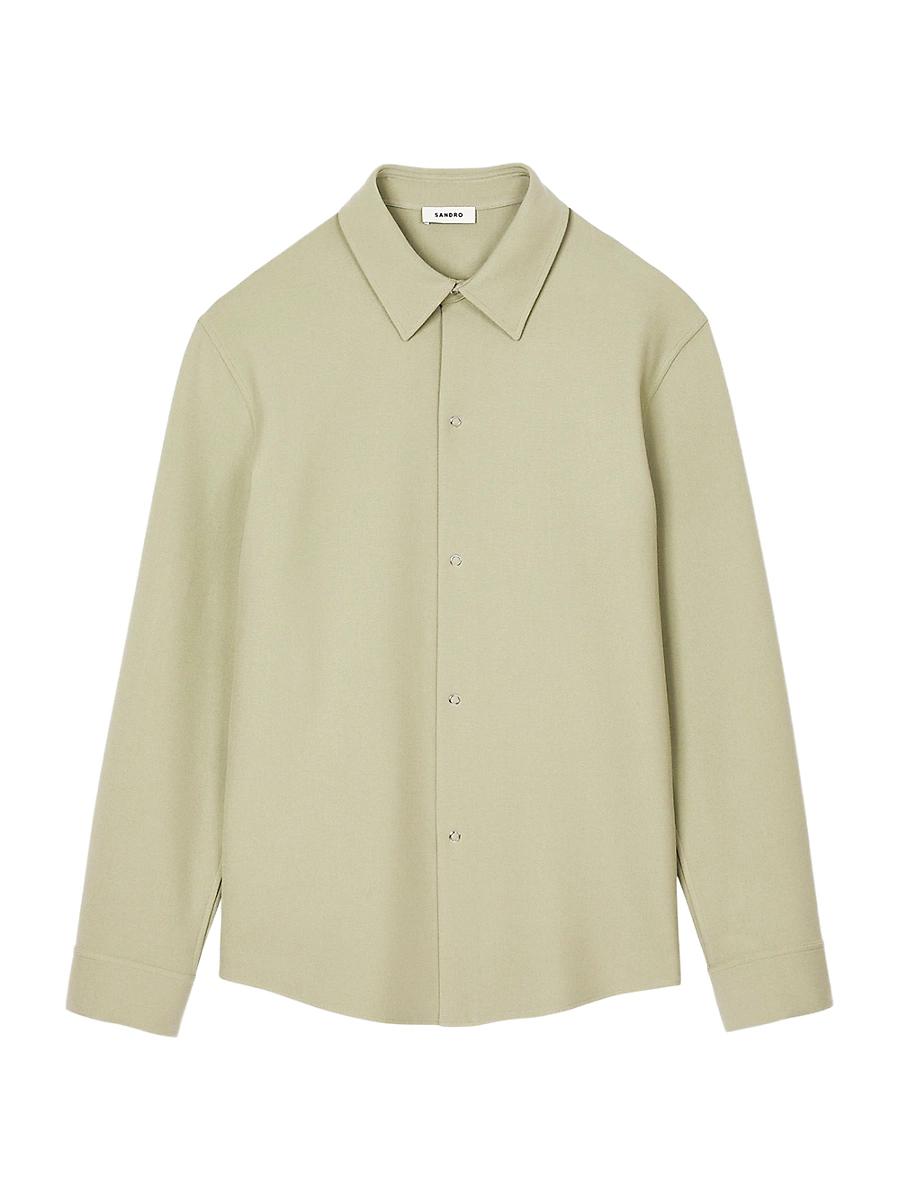 Mens Long Sleeved Jersey Shirt Product Image