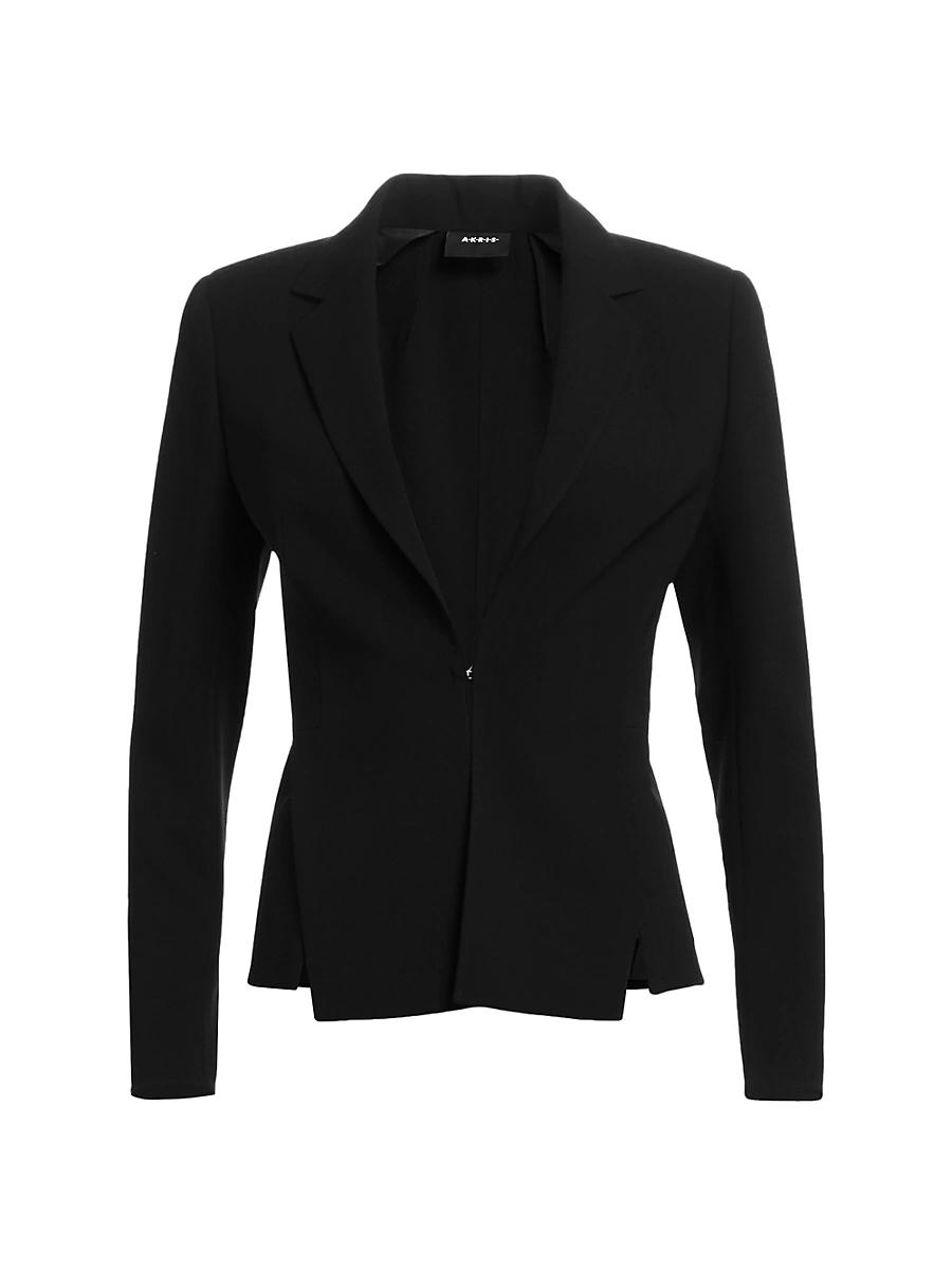 Ocelia Slit Crepe Jacket Product Image