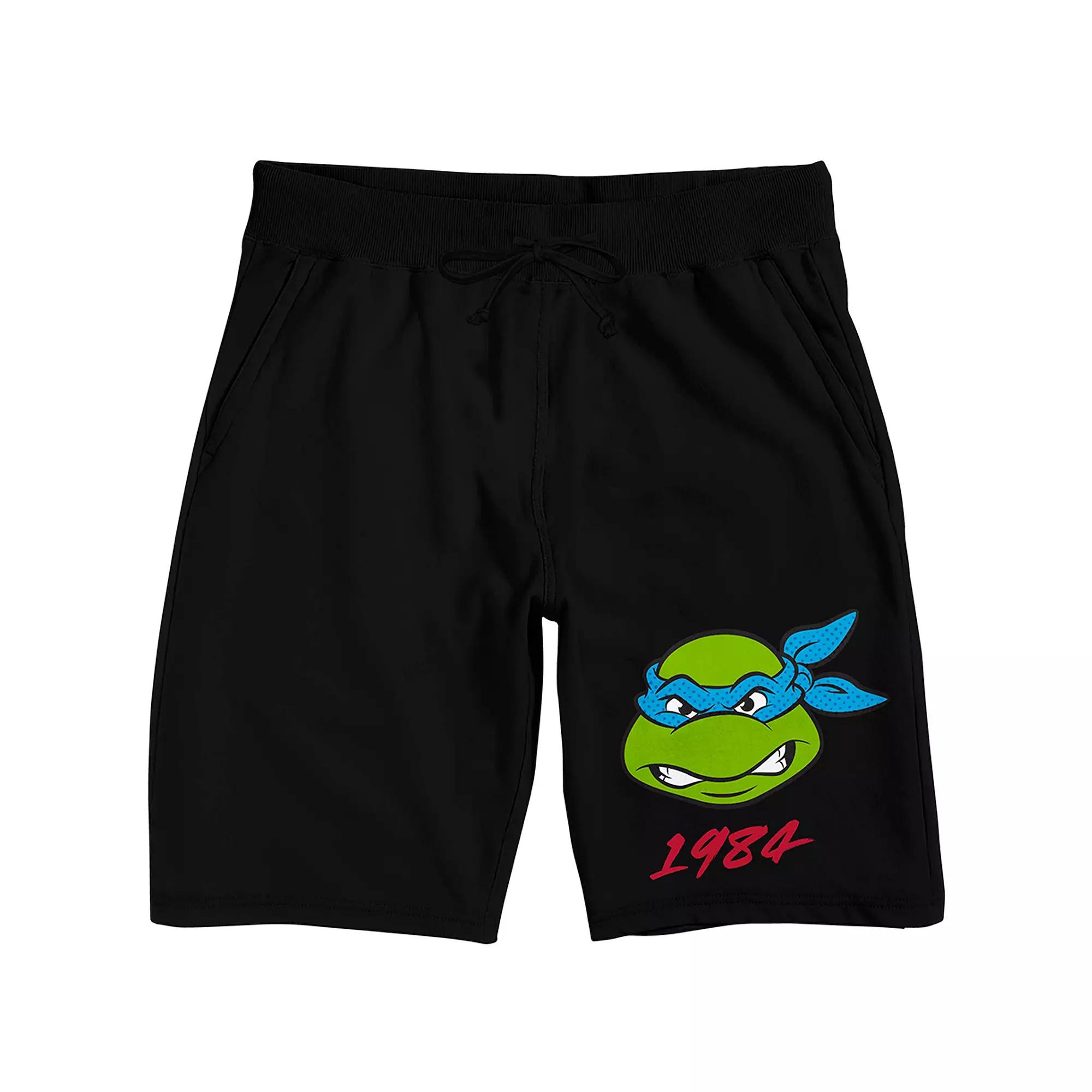 Men's TMNT Classic Retro Pajama Shorts,  Product Image