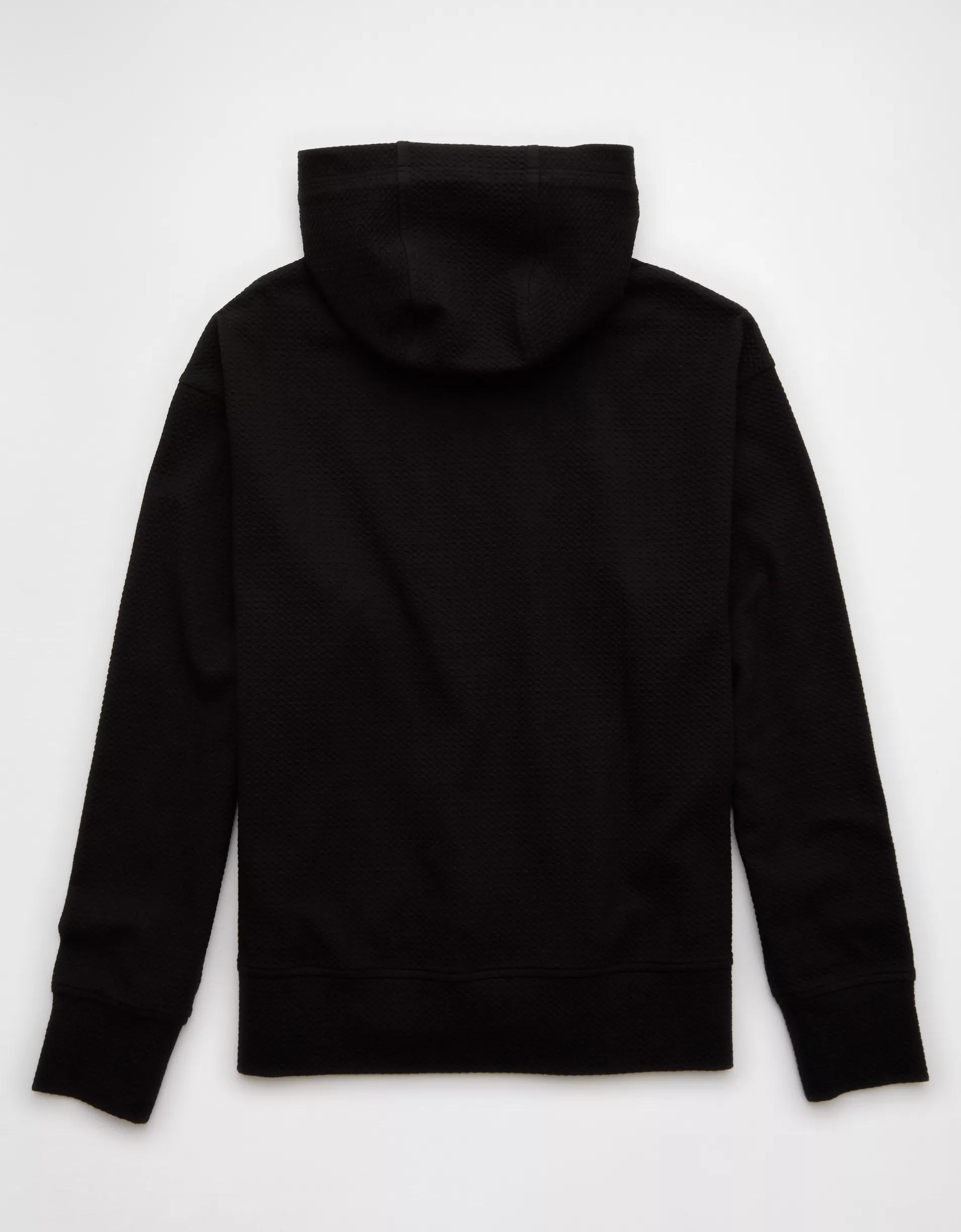 AE 24/7 Textured Fleece Hoodie Product Image