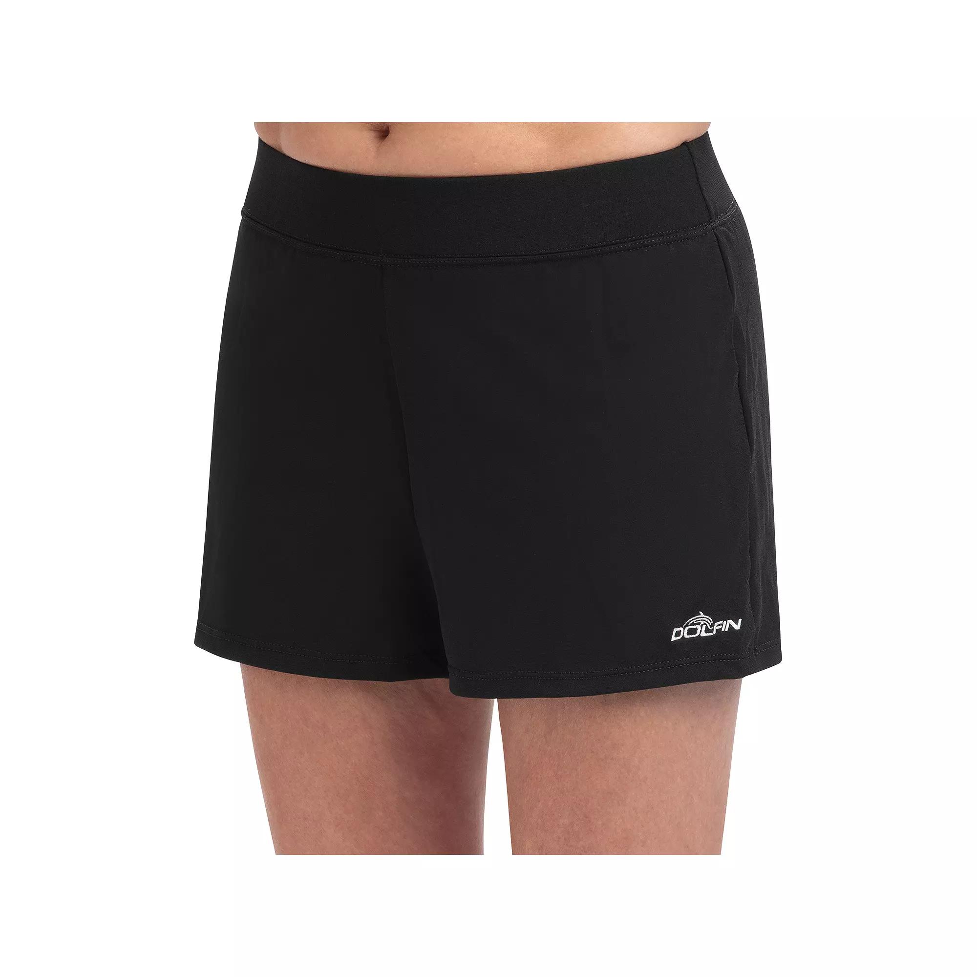 Women's Dolfin Aquashape Solid Swim Shorts,  Product Image